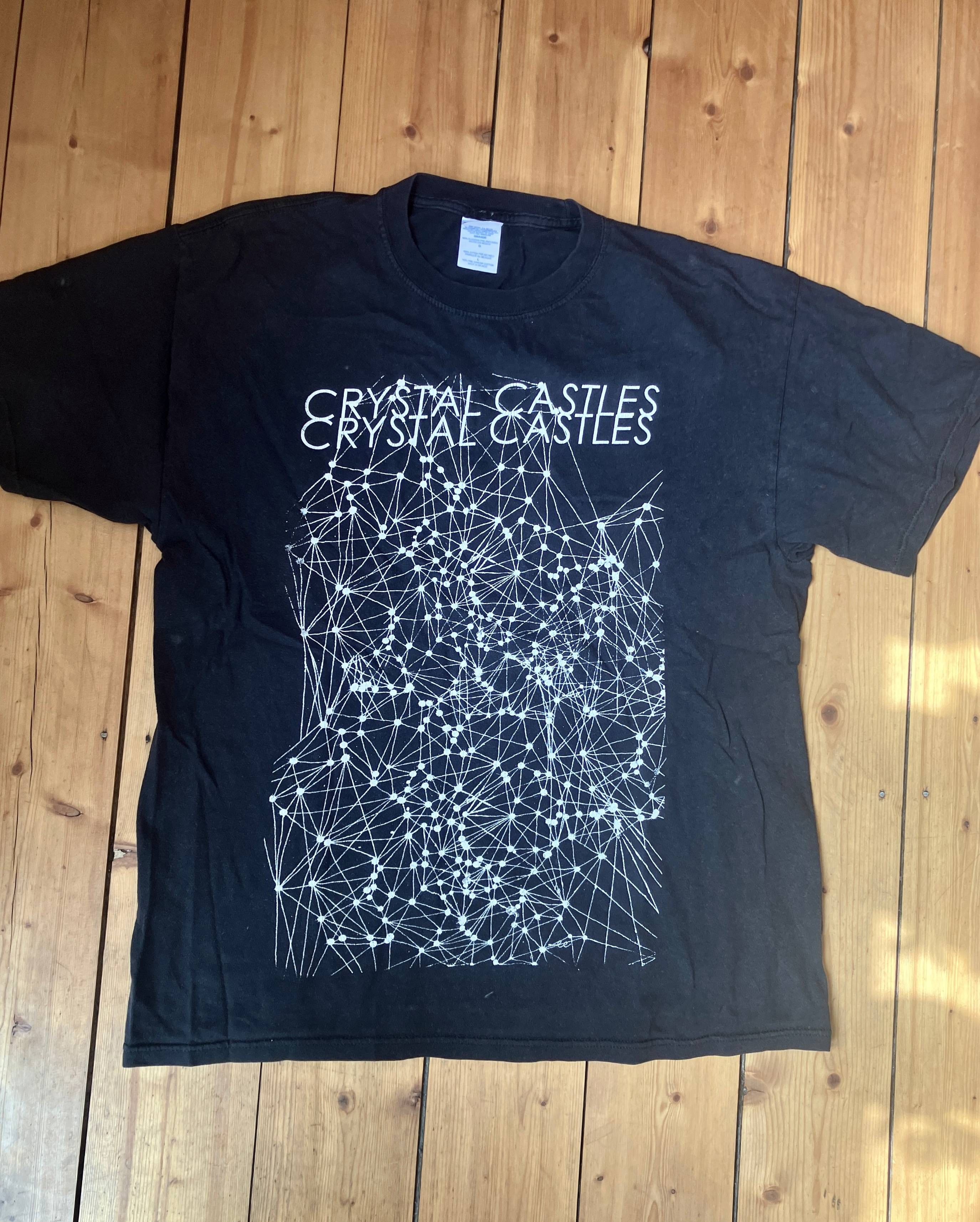 Band Tees 2007 Crystal Castles Crimewave Vintage Shirt | Grailed