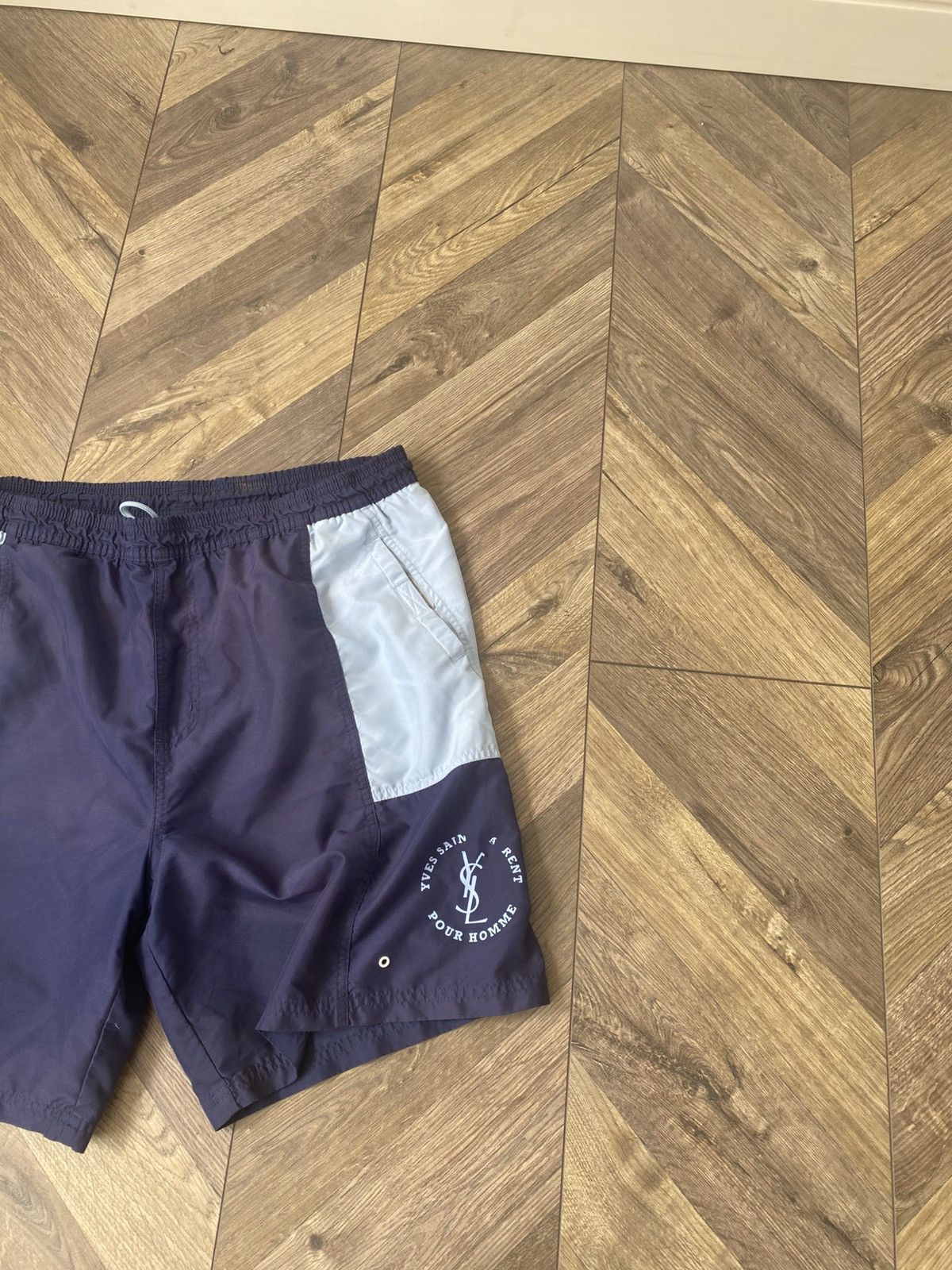 Designer × Vintage × Yves Saint Laurent Vintage Yves Saint Laurent YSL Shorts 90s Size US 32 / EU 48 - 5 Thumbnail