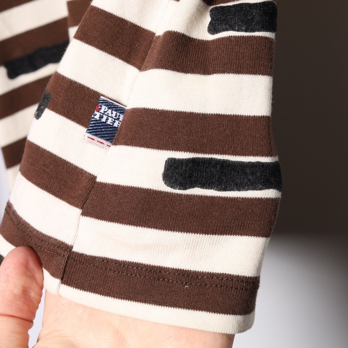 Jean Paul Gaultier Jean Paul Gaultier JPG Stripped Long Sleeve Sailor Top Tee Size S / US 4 / IT 40 - 13 Thumbnail