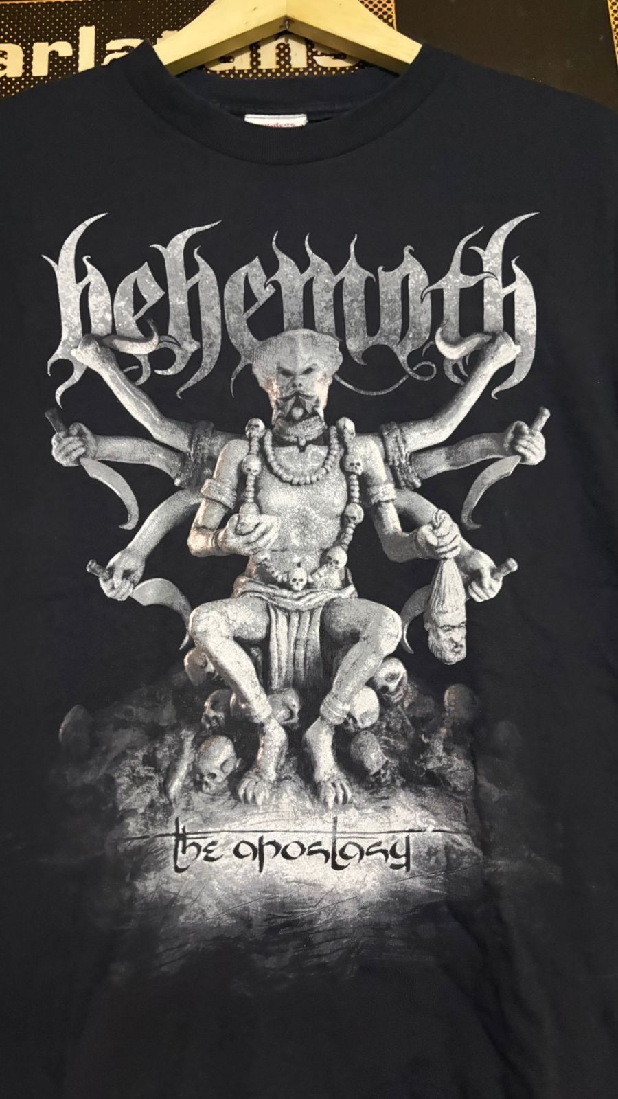 Band Tees Vtg Y2k Behemoth The Apostacy Shirt deicide cradle of filth Size US S / EU 44-46 / 1 - 2 Thumbnail