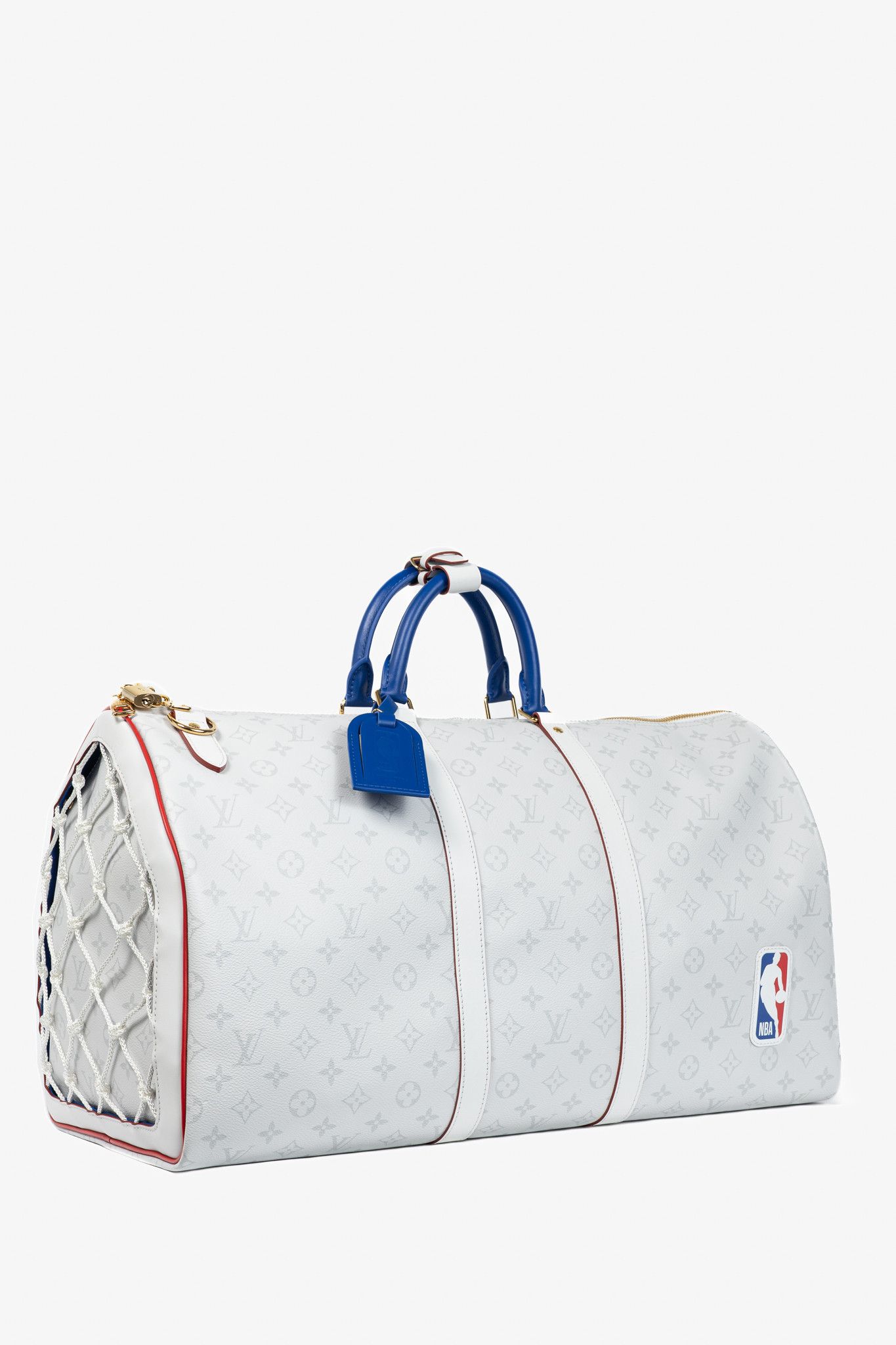 Louis Vuitton × NBA Louis Vuitton Keepall 55 Bandouliere Basketball Monogram Bag Size ONE SIZE - 2 Thumbnail