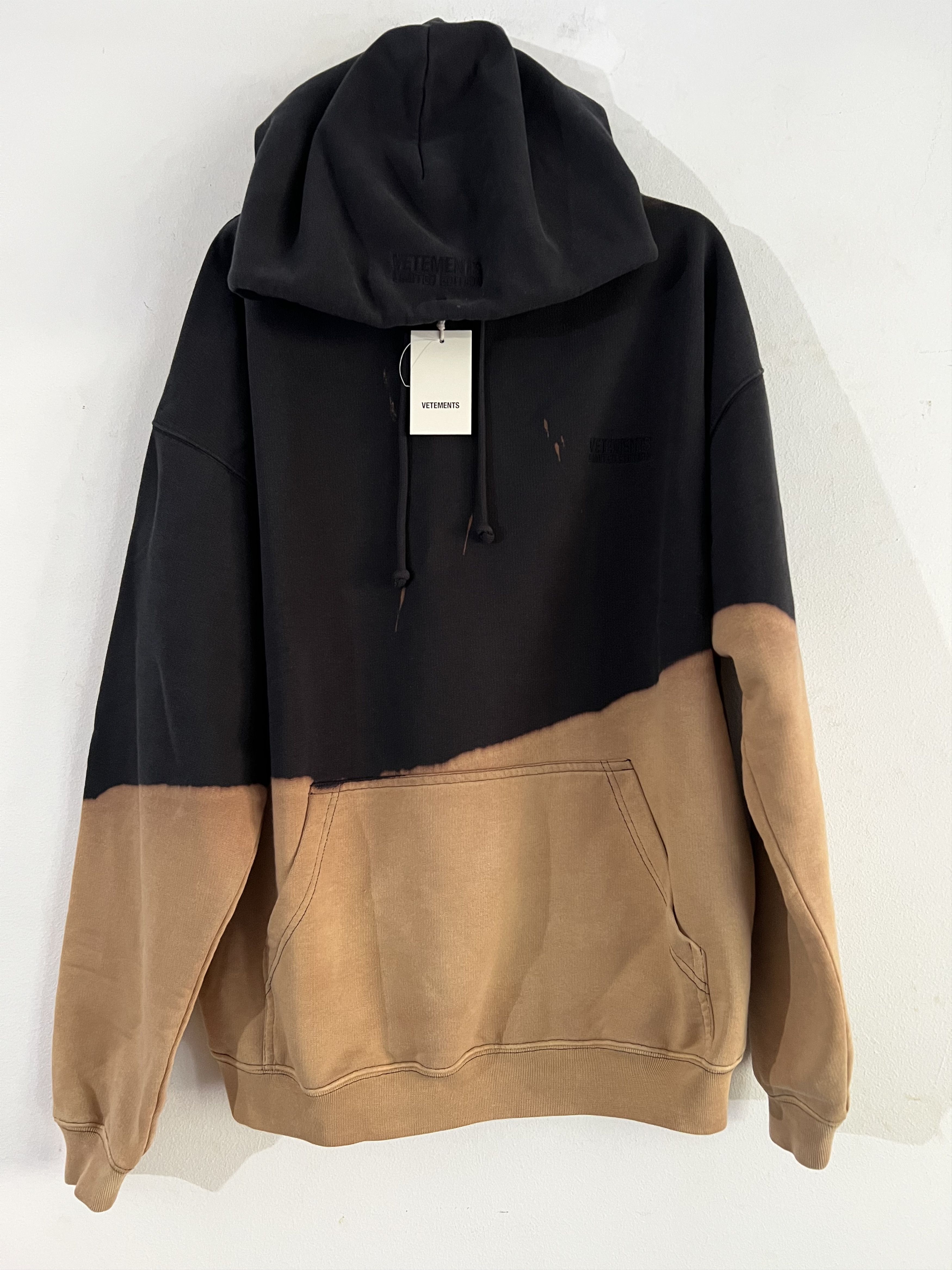 Fit Like Large Bleached Oversize Hoodie