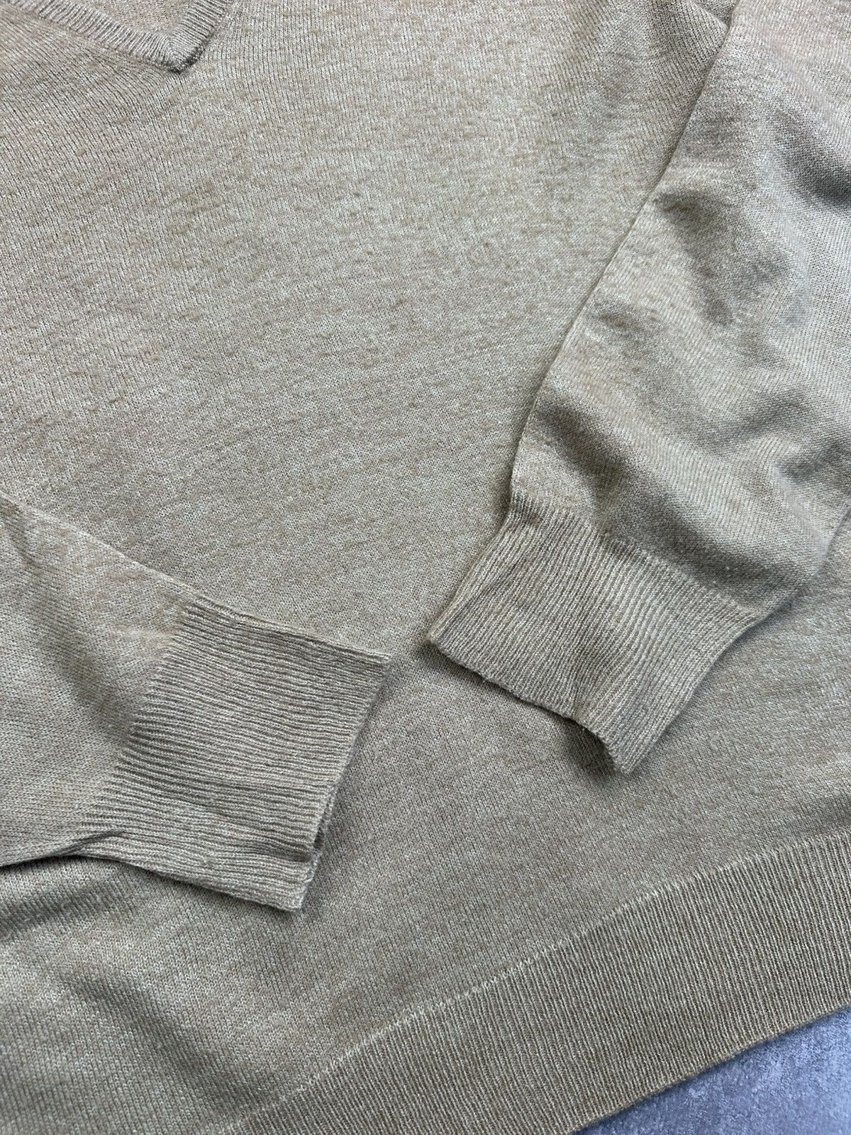 Loro Piana Loro Piana Lana Wool Beige Sweater Vintage Size US S / EU 44-46 / 1 - 11 Thumbnail