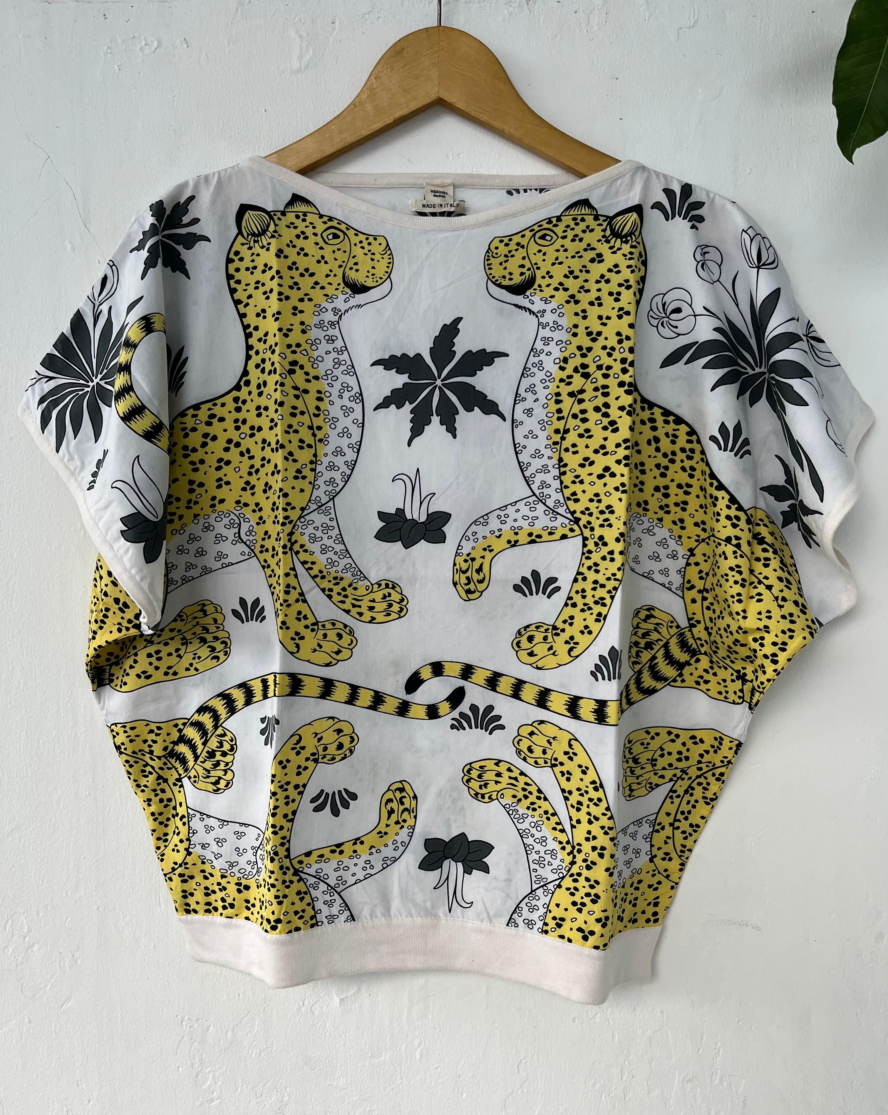 Hermes Hermes Leopard Printed Top Size M / US 6-8 / IT 42-44 - 1 Thumbnail