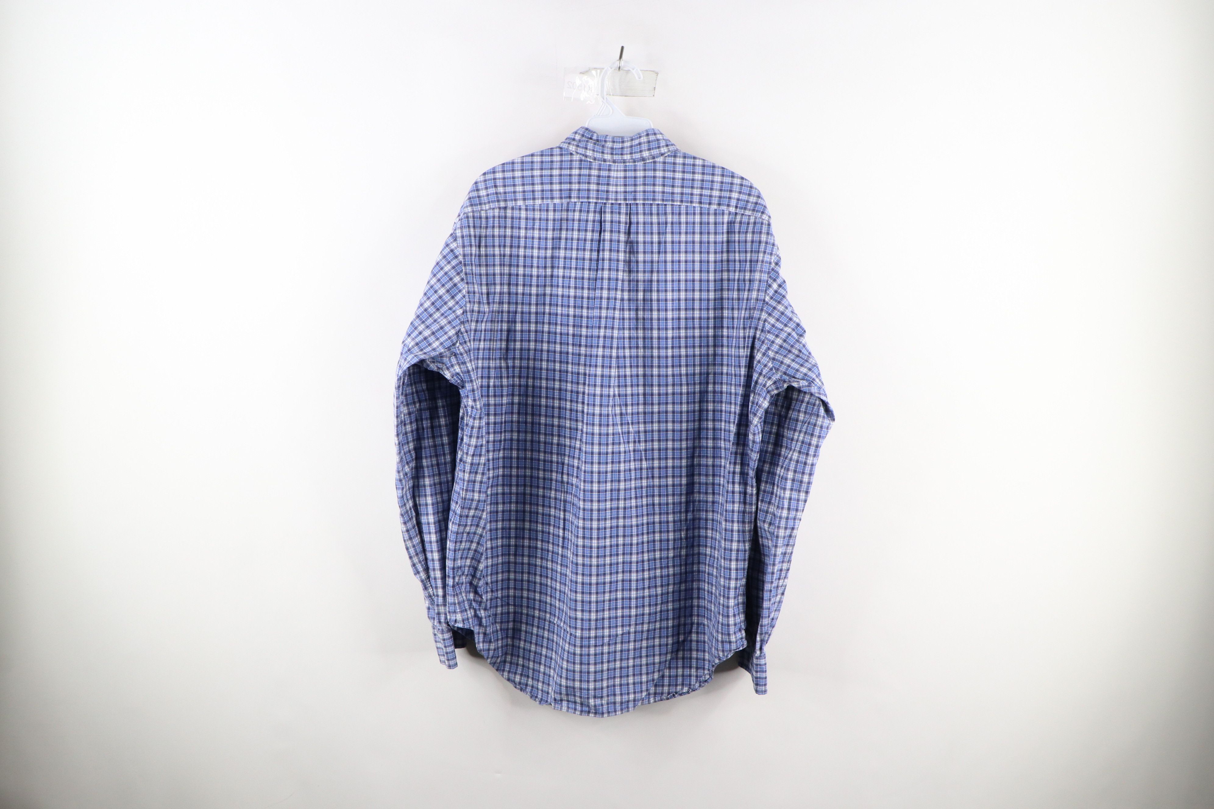 Polo Ralph Lauren Vintage 90s Ralph Lauren Fit Collared Button Down Shirt Blue Size US L / EU 52-54 / 3 - 7 Thumbnail