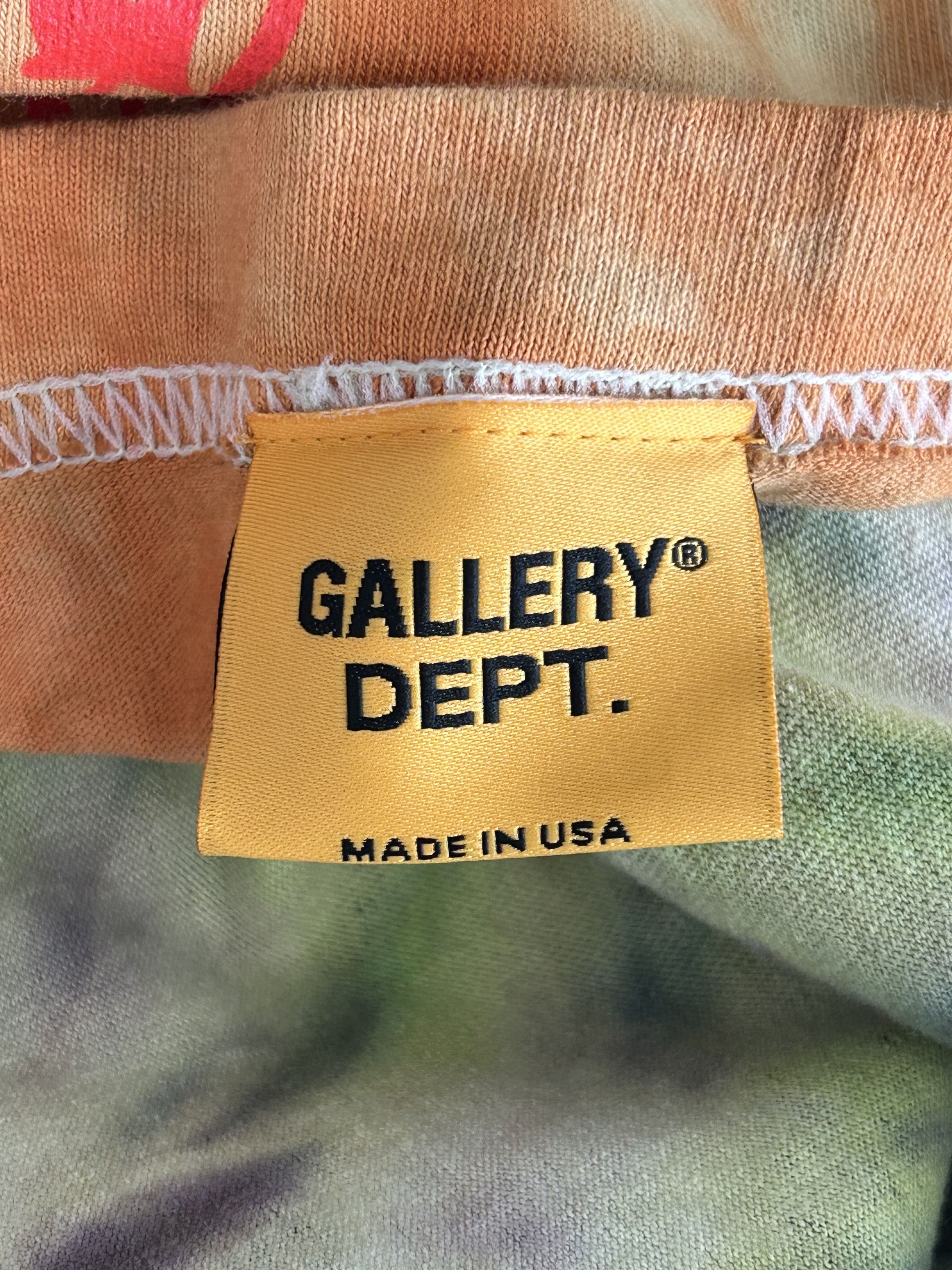 Gallery Dept. Multicolor Tie-Dye Freak Show Spiral Logo T-Shirt Size US S / EU 44-46 / 1 - 4 Thumbnail