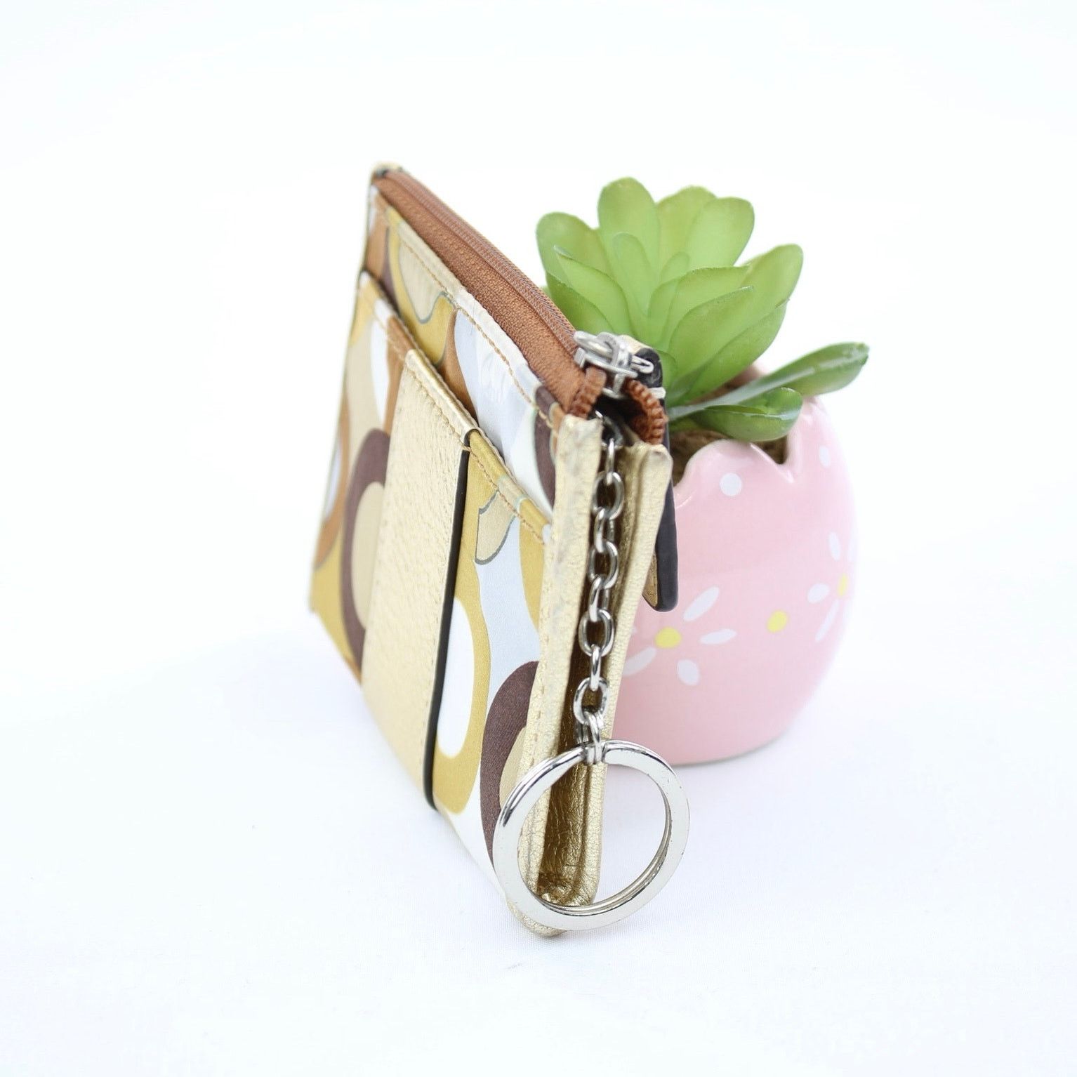 Coach Coach Multicolor Pattern Zip Coin Wallet Size ONE SIZE - 4 Thumbnail