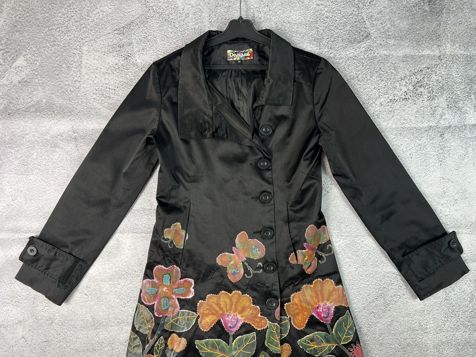 Desigual Desigual luxury multicolour coat Size S / US 4 / IT 40 - 3 Thumbnail