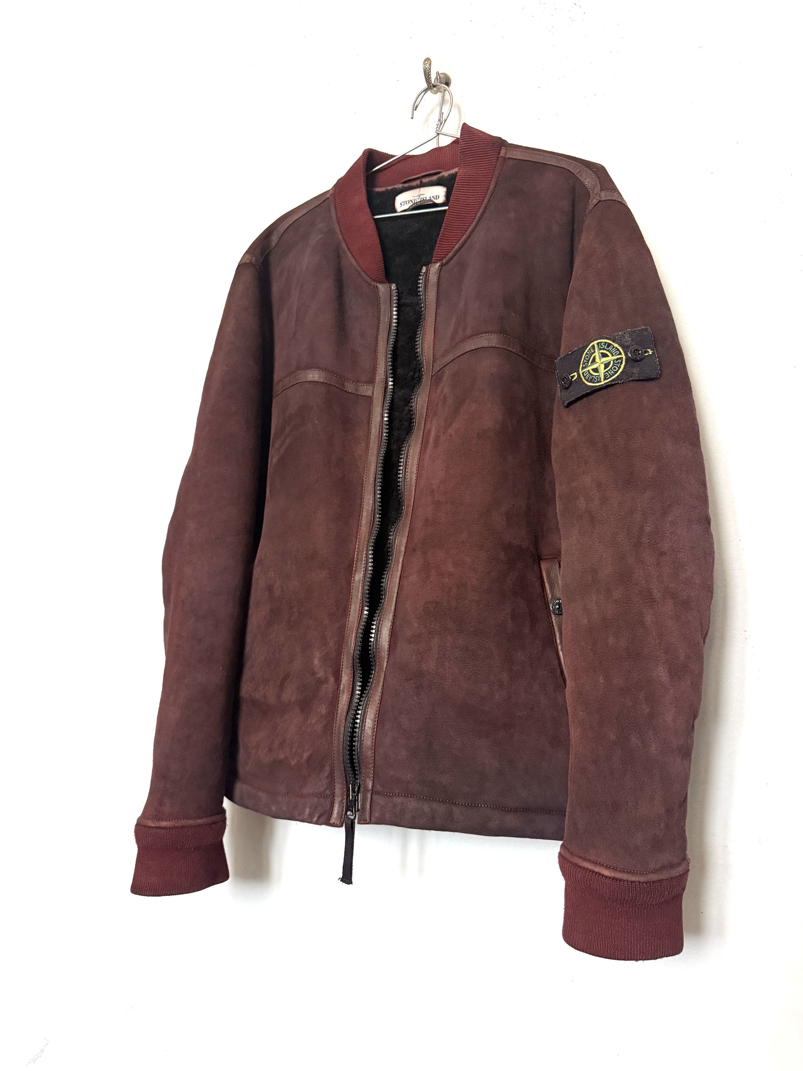 Stone Island 🔥Stone island sheepskin dyed Garment jacket suede Size US XL / EU 56 / 4 - 3 Thumbnail
