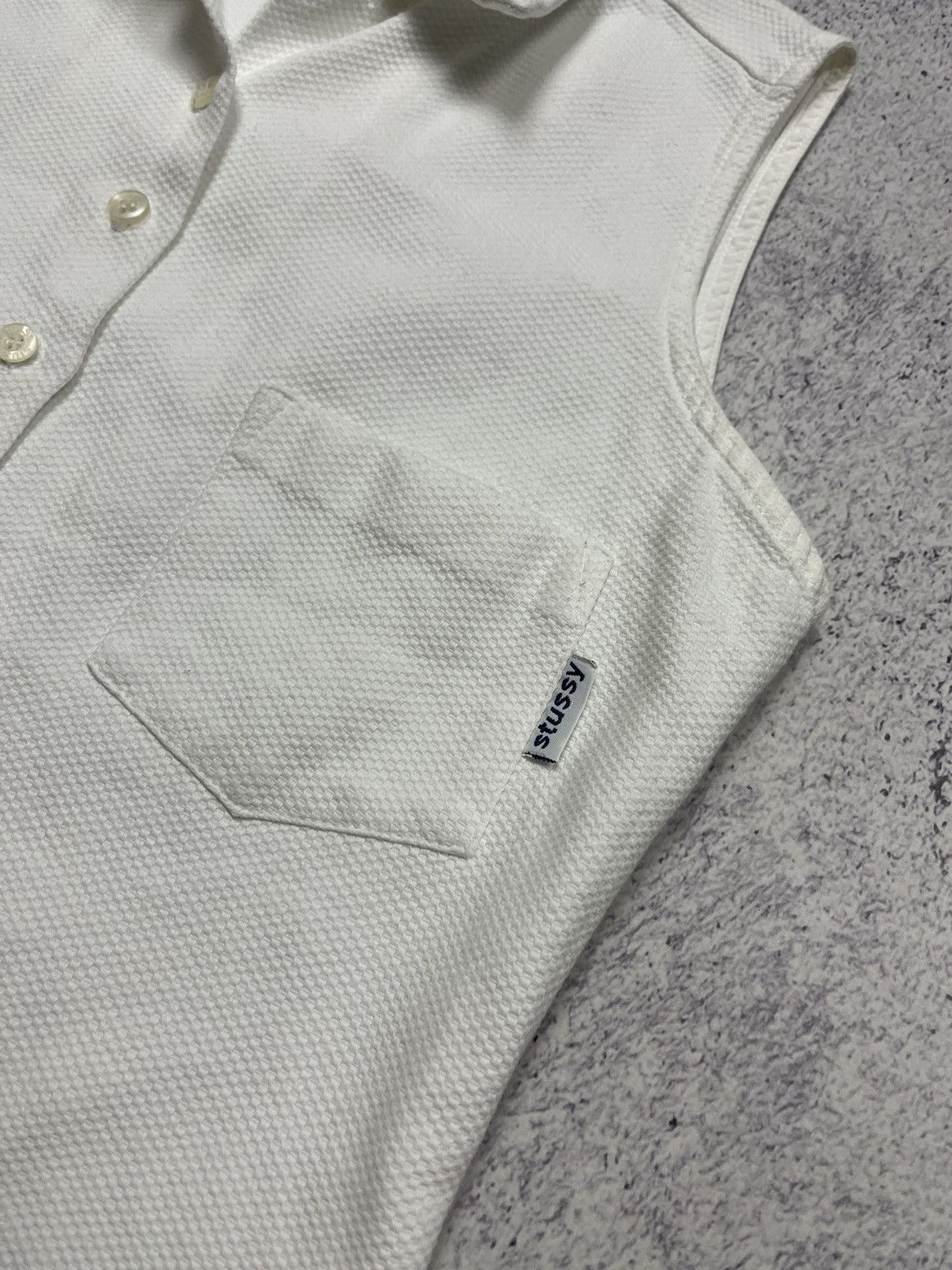 Stussy Vintage 90’ Stussy Sleeveless Jacket Vest Rare Hype Y2k USA Size M / US 6-8 / IT 42-44 - 5 Thumbnail