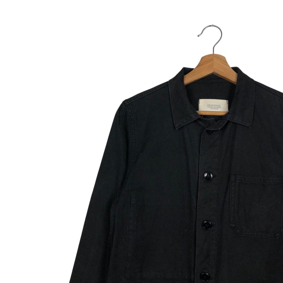 Issey Miyake 📌Vintage Chore Worker Jacket Button Zucca Travail France Size US M / EU 48-50 / 2 - 8 Thumbnail