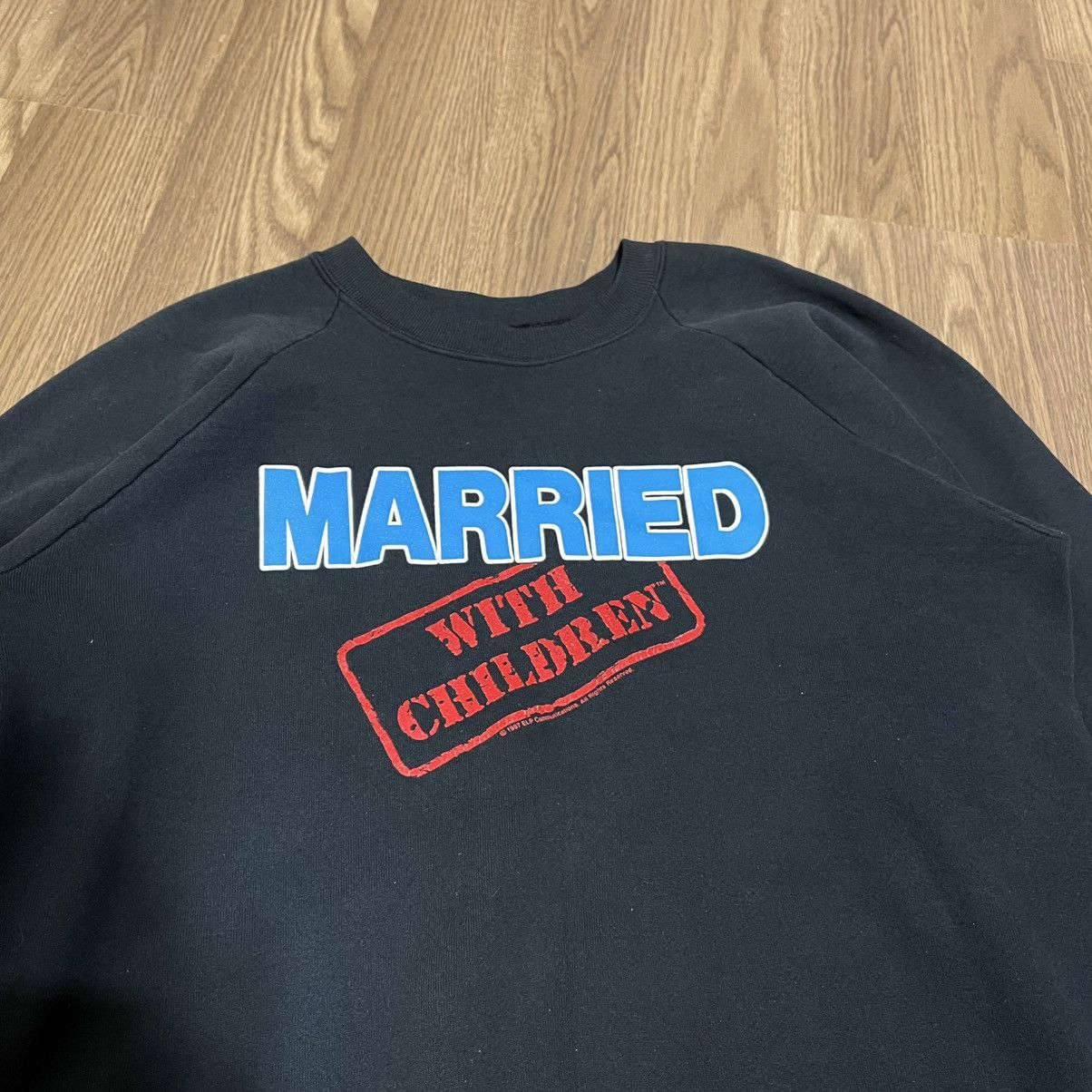 Vintage RARE Vintage 1987 Married with children black sweatshirt Size US L / EU 52-54 / 3 - 2 Thumbnail