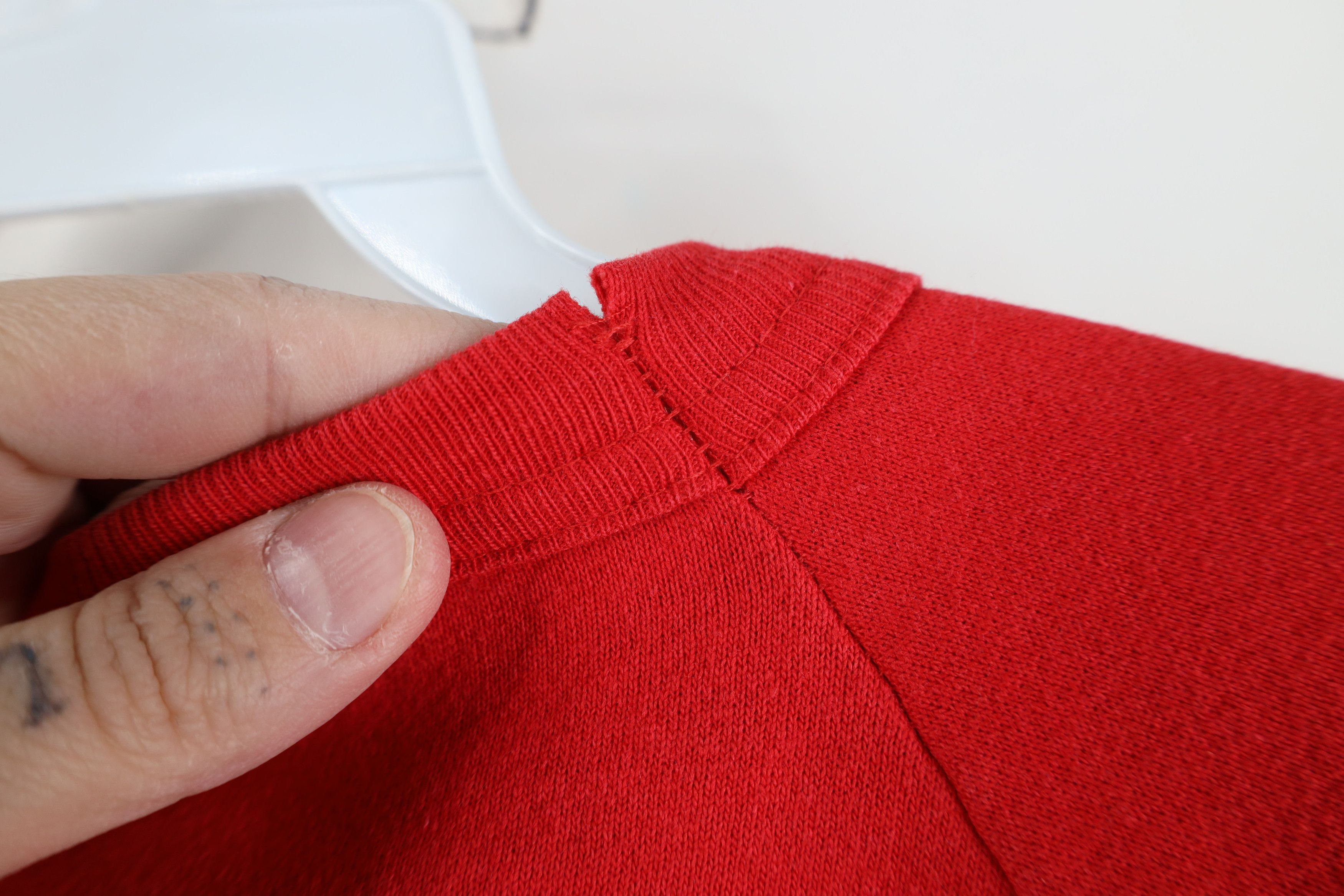 Vintage Vintage 70s Kitchi ti ki pi Crewneck Sweatshirt Red USA Size L / US 10 / IT 46 - 10 Thumbnail