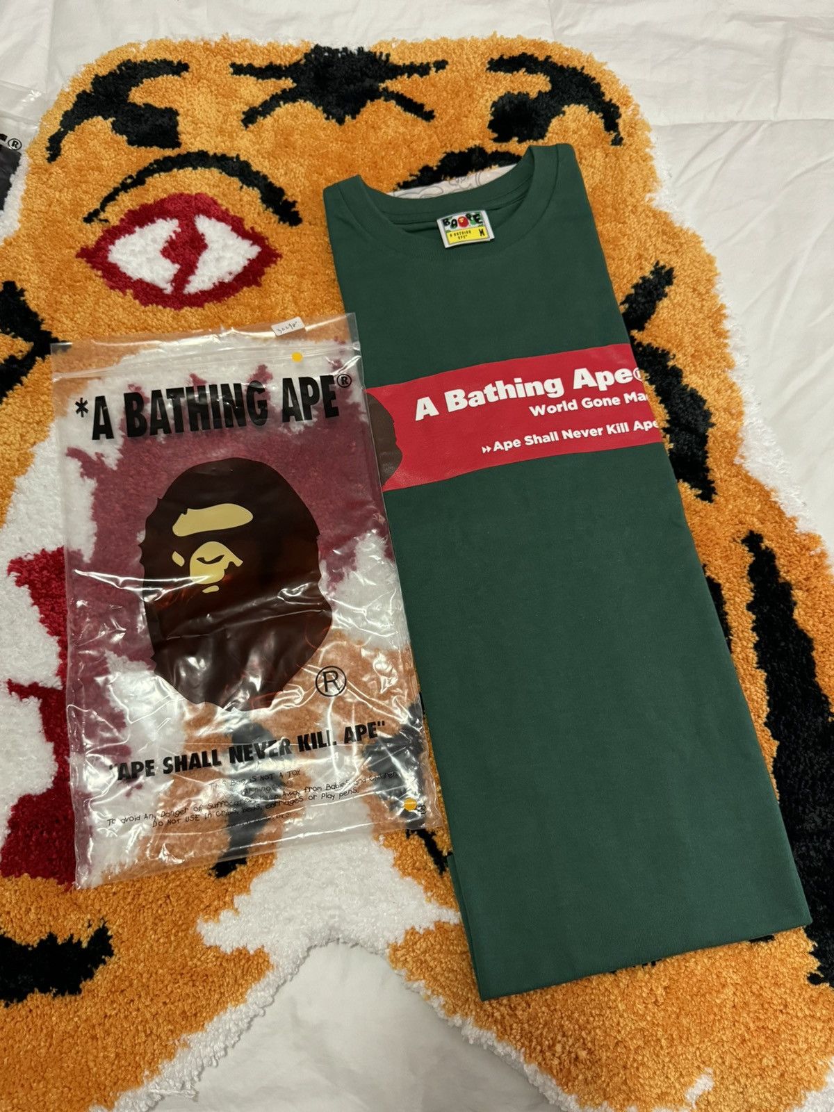 Bape Bape Archive Tee Green Medium Brand New Size US M / EU 48-50 / 2 - 1 Thumbnail