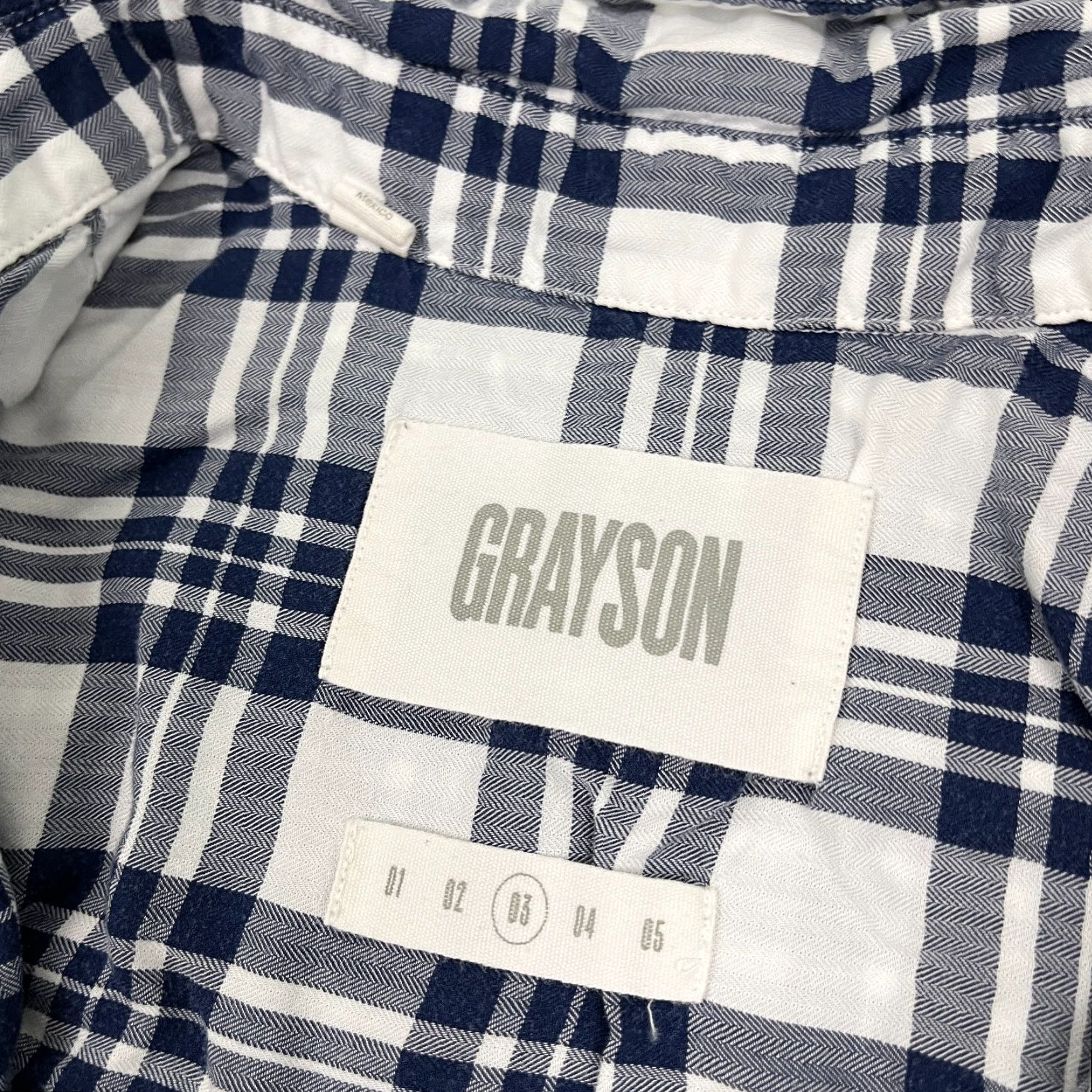 Vintage VINTAGE The Hero Shirt Grayson by Frank & Eileen Womens Medium 3 Blue Plaid Office Prep Size M / US 6-8 / IT 42-44 - 2 Thumbnail