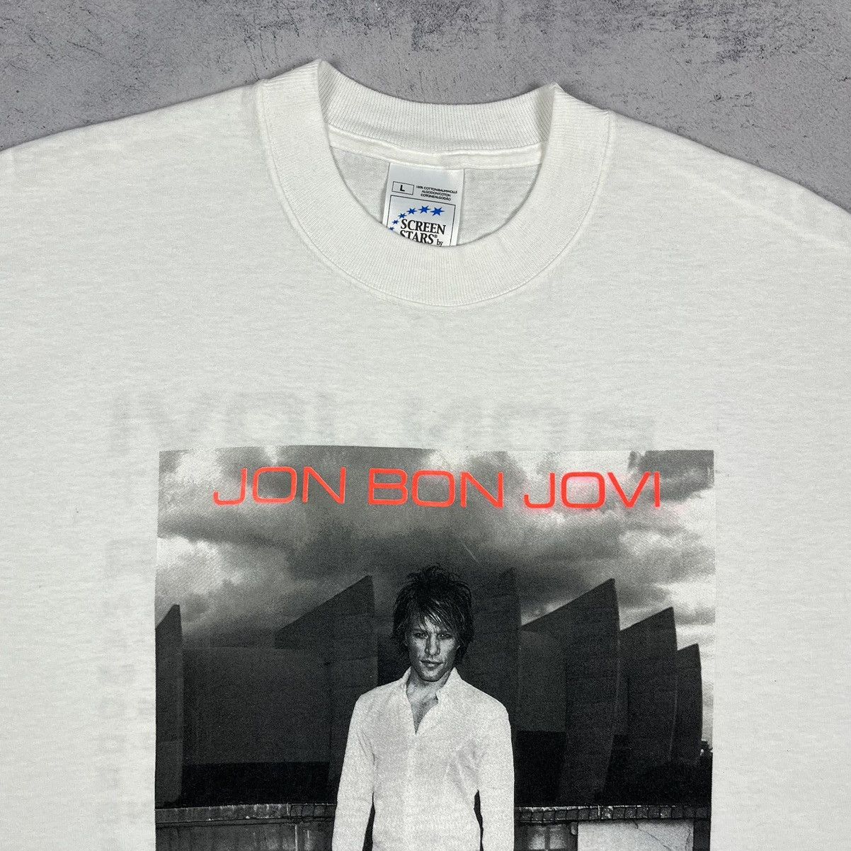 Band Tees Vintage Bon Jovi “One Wild Night” rock band T shirt 2001 Size US L / EU 52-54 / 3 - 8 Thumbnail