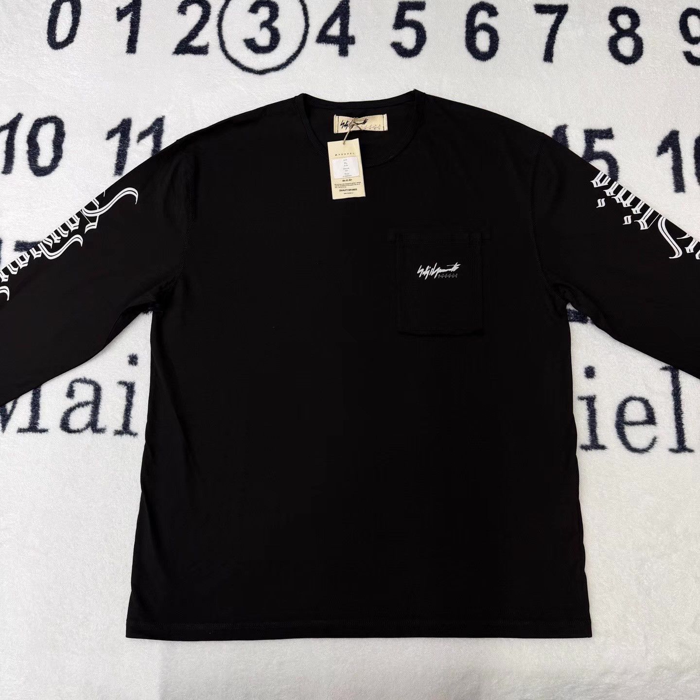 xVESSEL Yohji Yamamoto x VESSEL Black Kirin Arm Long Sleeve Q10 Size US XL / EU 56 / 4 - 1 Thumbnail