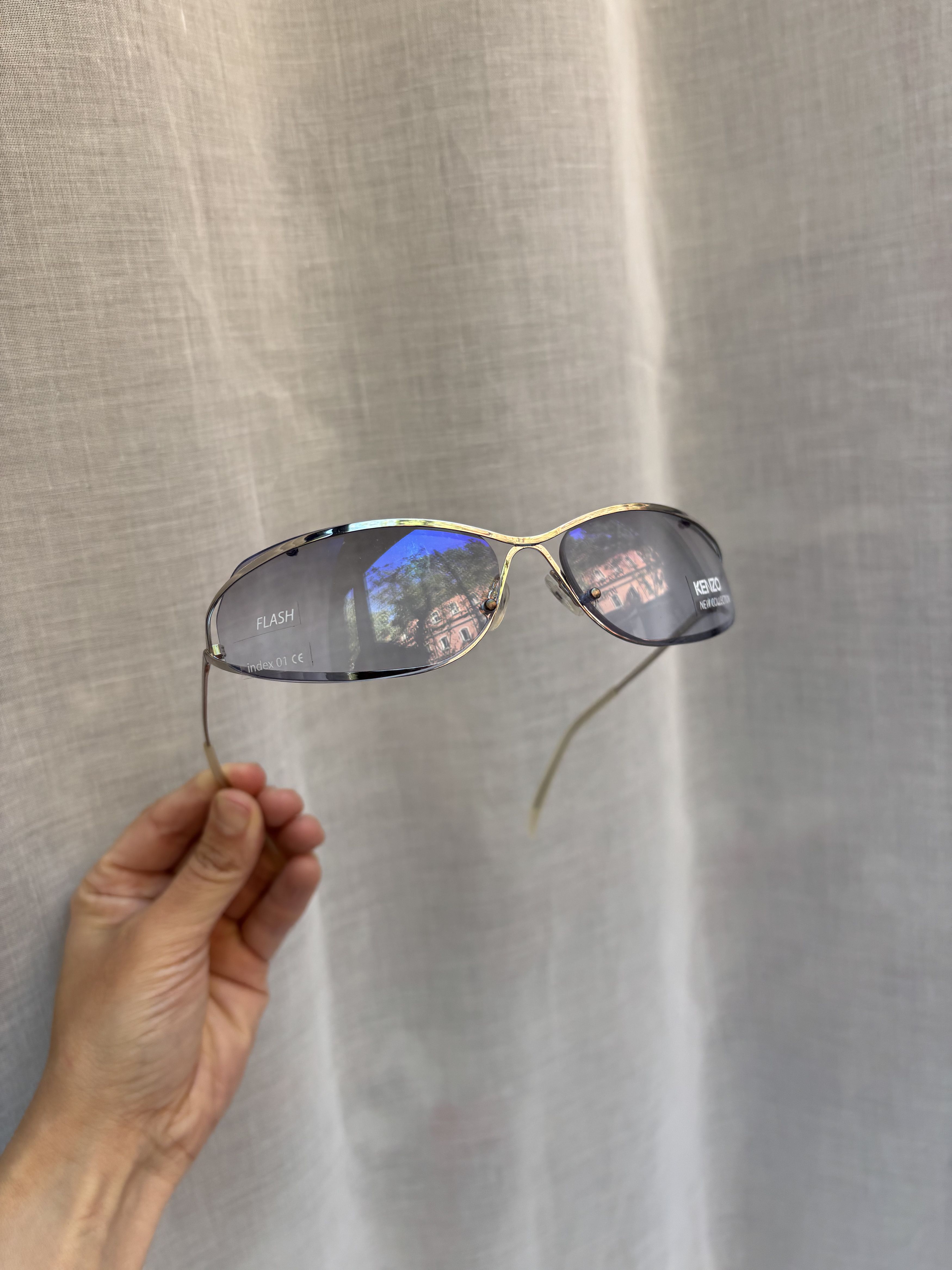 Kenzo Kenzo Sunglasses New Vintage Sport Pop Motard Ski Size ONE SIZE - 1 Thumbnail