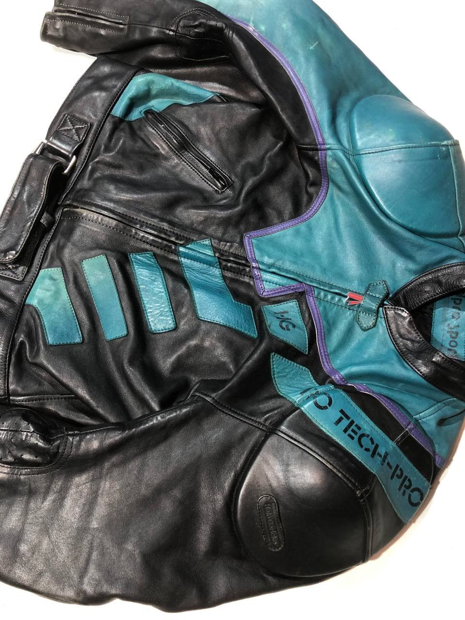 Hein Gericke Hein Gericke Avangarde Racing Moto Leather Jacket Vintage Size US L / EU 52-54 / 3 - 4 Thumbnail