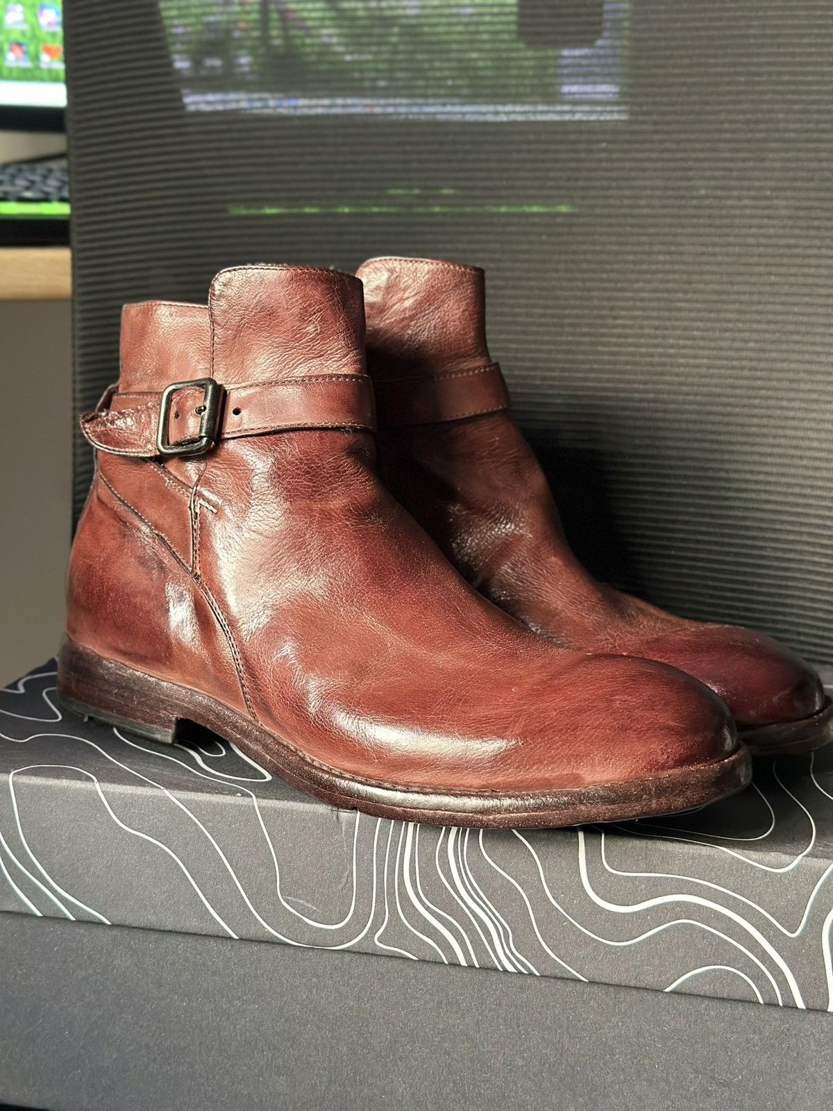 Other Lemargo bottines artisanales marron – neuves Size US 8.5 / EU 41-42 - 1 Thumbnail