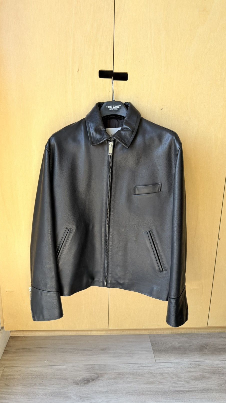 Second/Layer Second/Layer Black Leather “Rider” Mechanic Moto Jacket - M Size US M / EU 48-50 / 2 - 1 Thumbnail