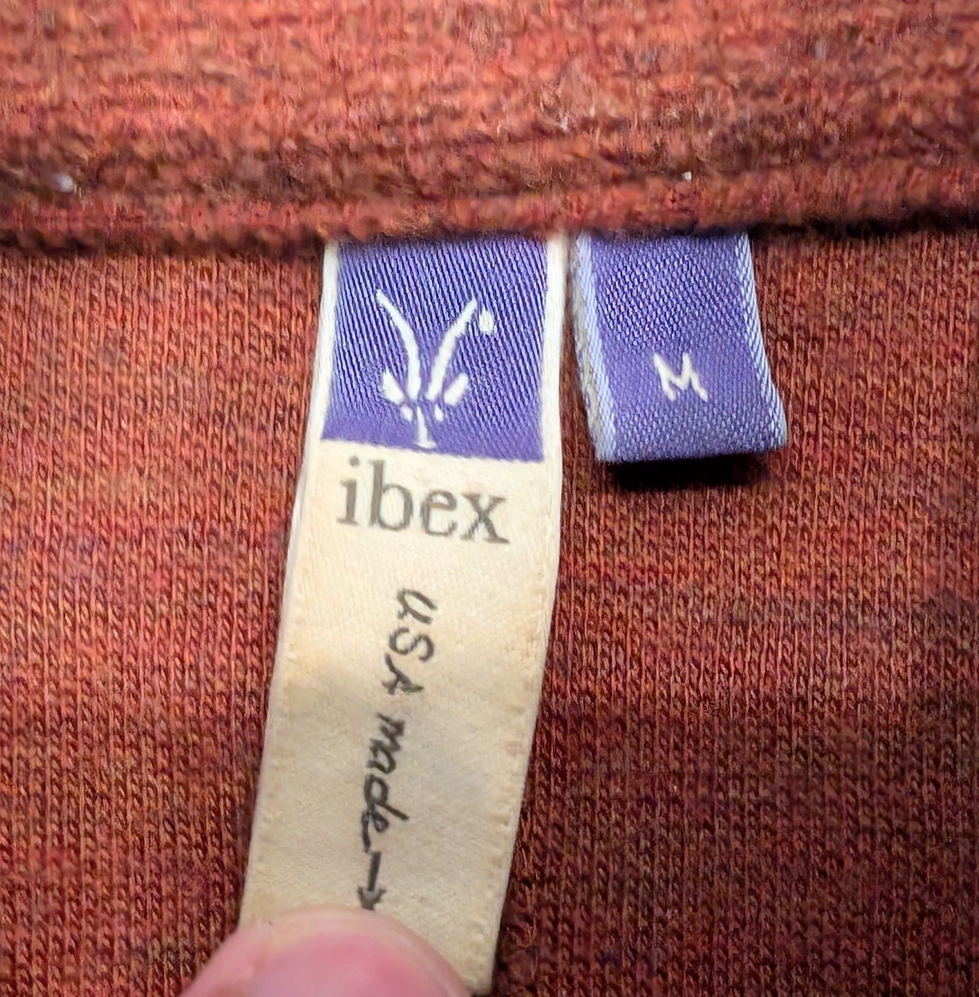 Ibex Ibex Full Zip Sweater Burnt Orange Made in USA Size US M / EU 48-50 / 2 - 3 Thumbnail