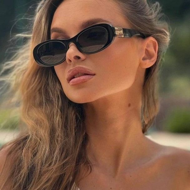 Miu Miu MIU MIU MU 06ZS 1AB5S0 Sunglasses BLACK | Grailed