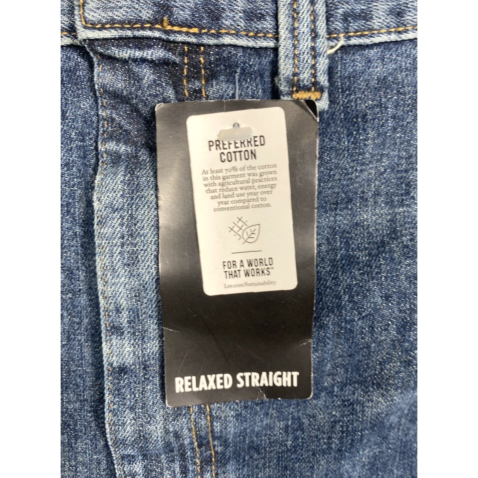 Lee Lee Jeans Men Big & Tall Legendary Relaxed Fit Straight Leg 50x32 Lot Of 2 NEW Size US 34 / EU 50 - 6 Thumbnail