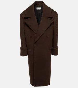 Saint Laurent Paris o1bcso1str1124 Coat in Coffee Size XS / US 0-2 / IT 36-38 - 1 Thumbnail