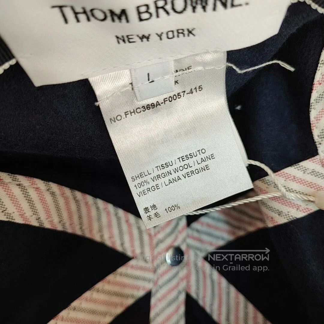 Thom Browne Thom Browne TB Cap 241029VGLVH12. Size ONE SIZE - 4 Thumbnail