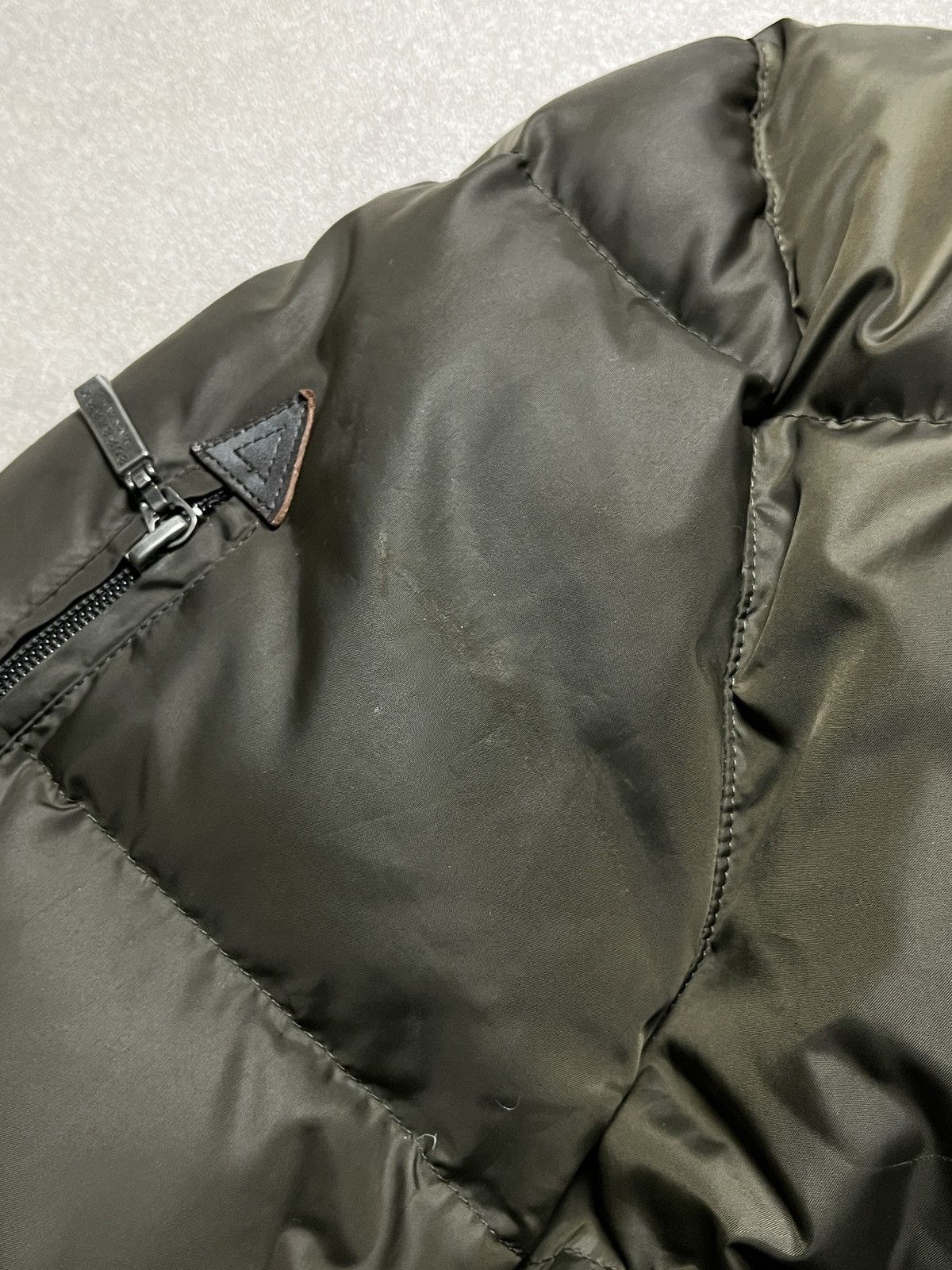 Burberry Vintage Burberry Black Label Japan Fur Puffer Green Jacket Size US M / EU 48-50 / 2 - 18 Thumbnail