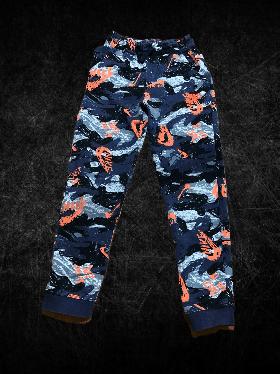 Nike Boys Nike Logo Multicolor Jogger Sweatpants LOGOMANIA Size US 28 / EU 44 - 1 Thumbnail
