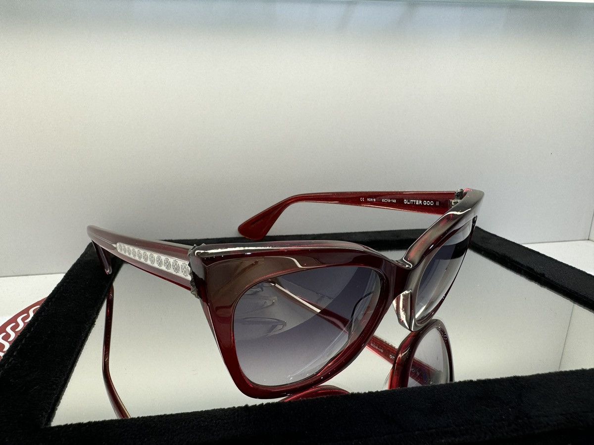 Chrome Hearts Chrome Hearts Glitter Goo ll Sunglasses Size ONE SIZE - 2 Thumbnail