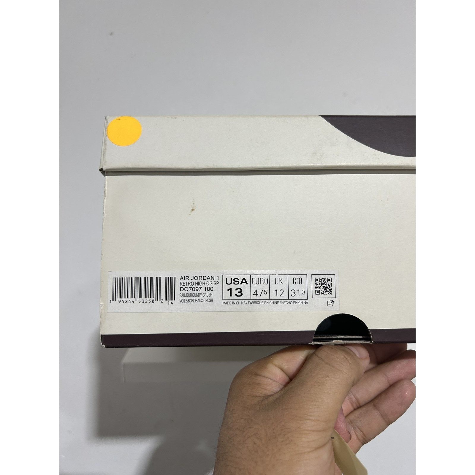 Jordan Brand JORDAN 1 AMM SIZE 13 PREOWNED Size US 13 / EU 46 - 7 Thumbnail