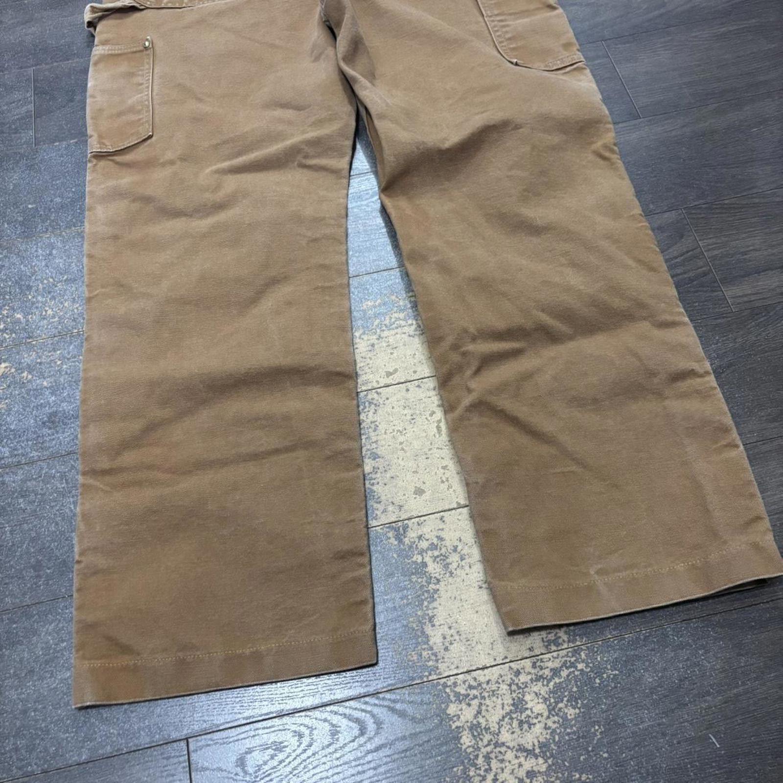 Carhartt vintage carhartt double knee cargo jeans 00s 32x28 Size US 32 / EU 48 - 6 Thumbnail
