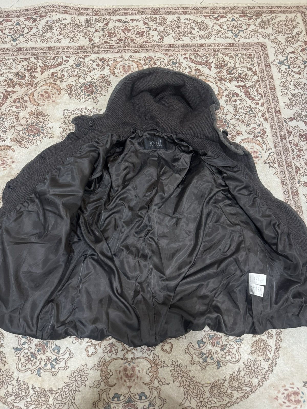 Vintage Vintage Bon Cilie Wool Hooded Jacket Size US M / EU 48-50 / 2 - 6 Thumbnail