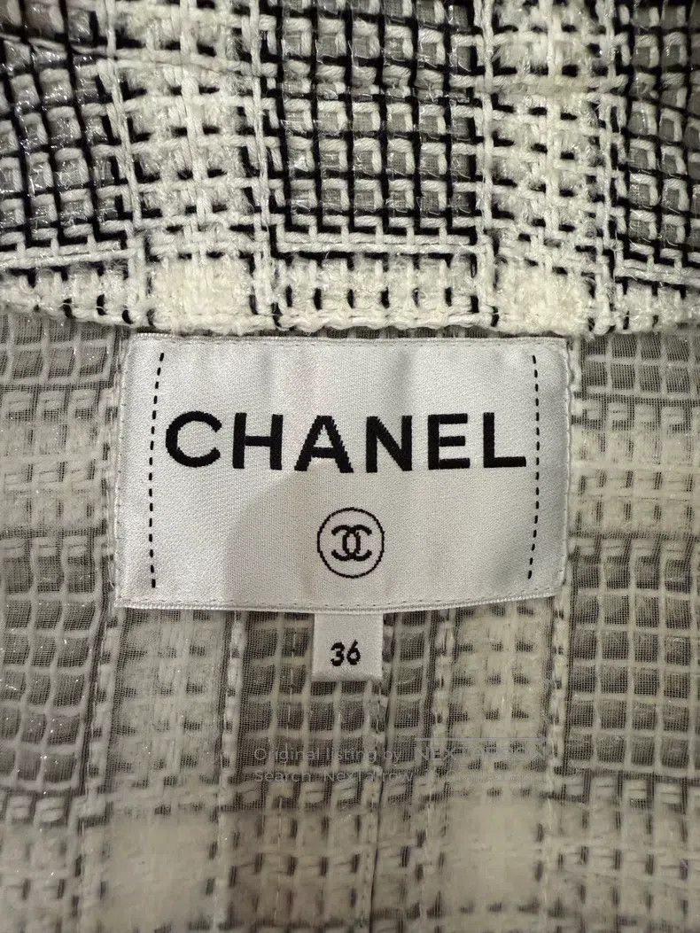 Chanel Chanel 2020 spring and summer diamond double-breasted plai Size XS / US 0-2 / IT 36-38 - 3 Thumbnail