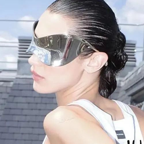 VIBE Streetwear Punk Rock Gothic Sunglasses y2k 90’s Size ONE SIZE - 2 Thumbnail