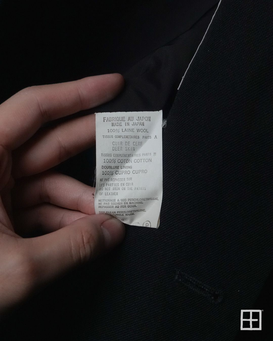 Yohji Yamamoto Yohji Yamamoto AW02 Runway Deerskin Patch Blazer Jacket Size M / US 6-8 / IT 42-44 - 6 Thumbnail