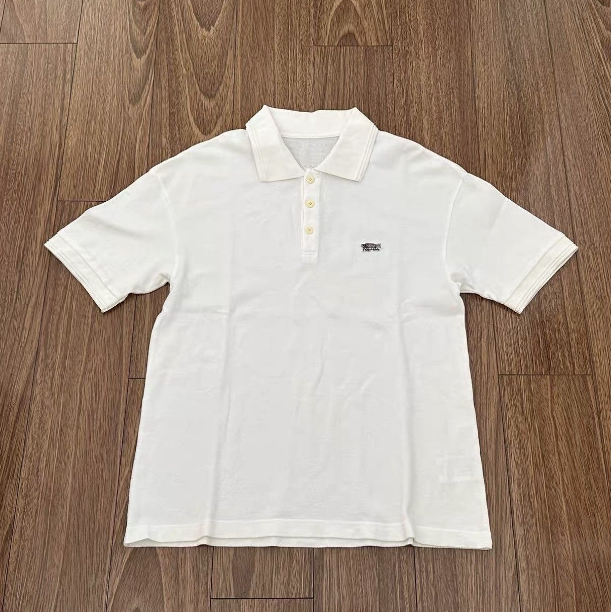 Visvim VISVIM JUMBO WELLER S/S Carp embroidered polo shirt Size US S / EU 44-46 / 1 - 1 Thumbnail