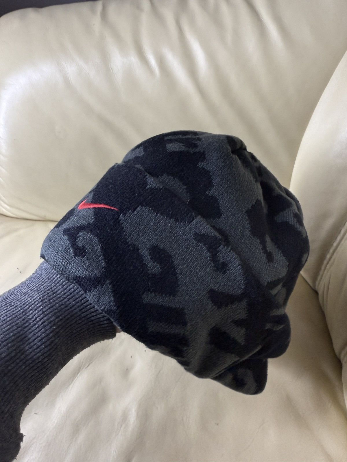 Nike Vintage nike airmax beanie Hat Size ONE SIZE - 7 Thumbnail