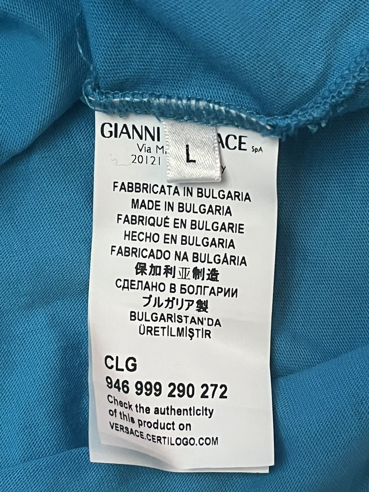 Versace Embroidered Versace shirt Size US L / EU 52-54 / 3 - 6 Thumbnail