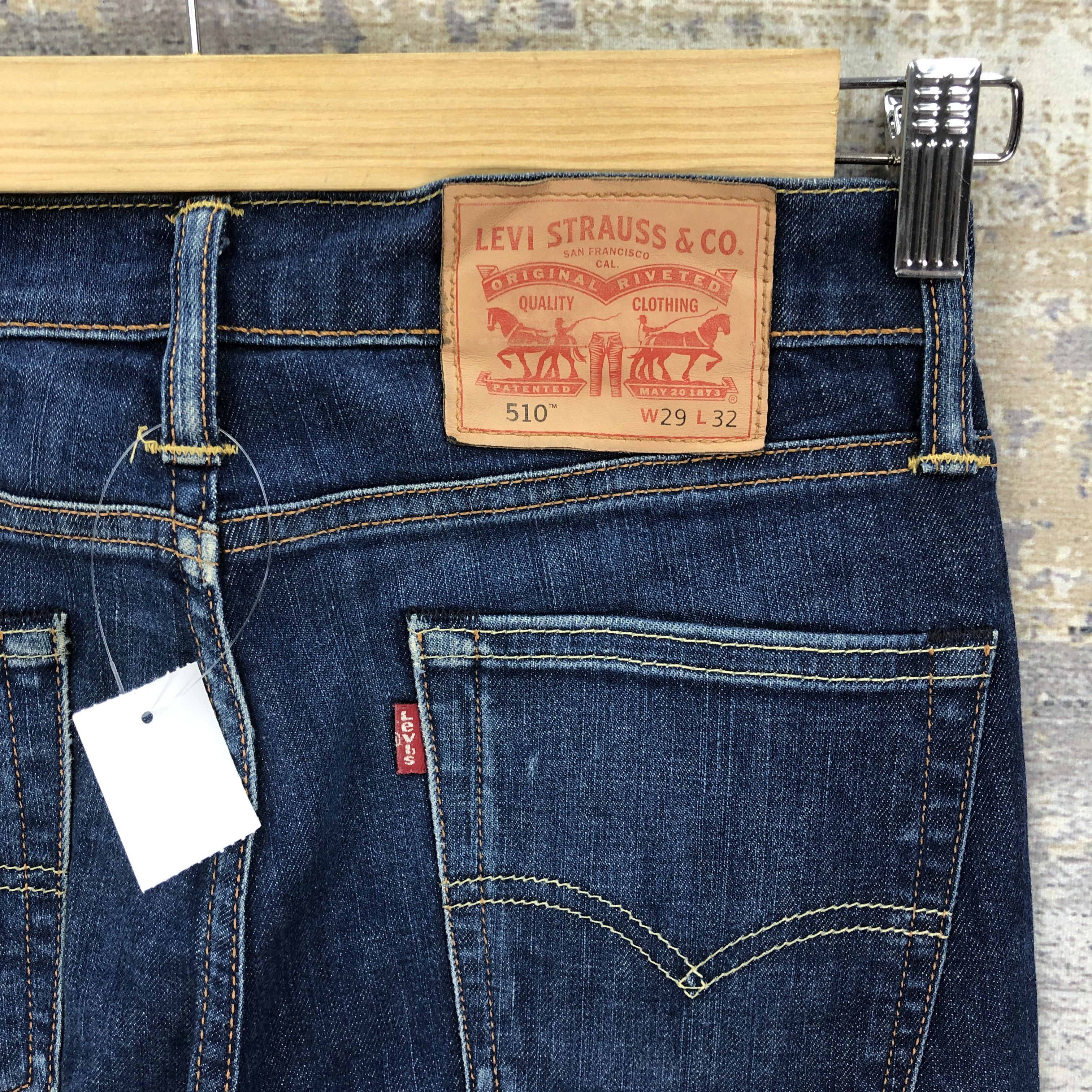 Levi's Vintage Y2K Levis 510 Jeans Levi's Slim Faded Wash Denim Size 28" / US 6 / IT 42 - 5 Thumbnail