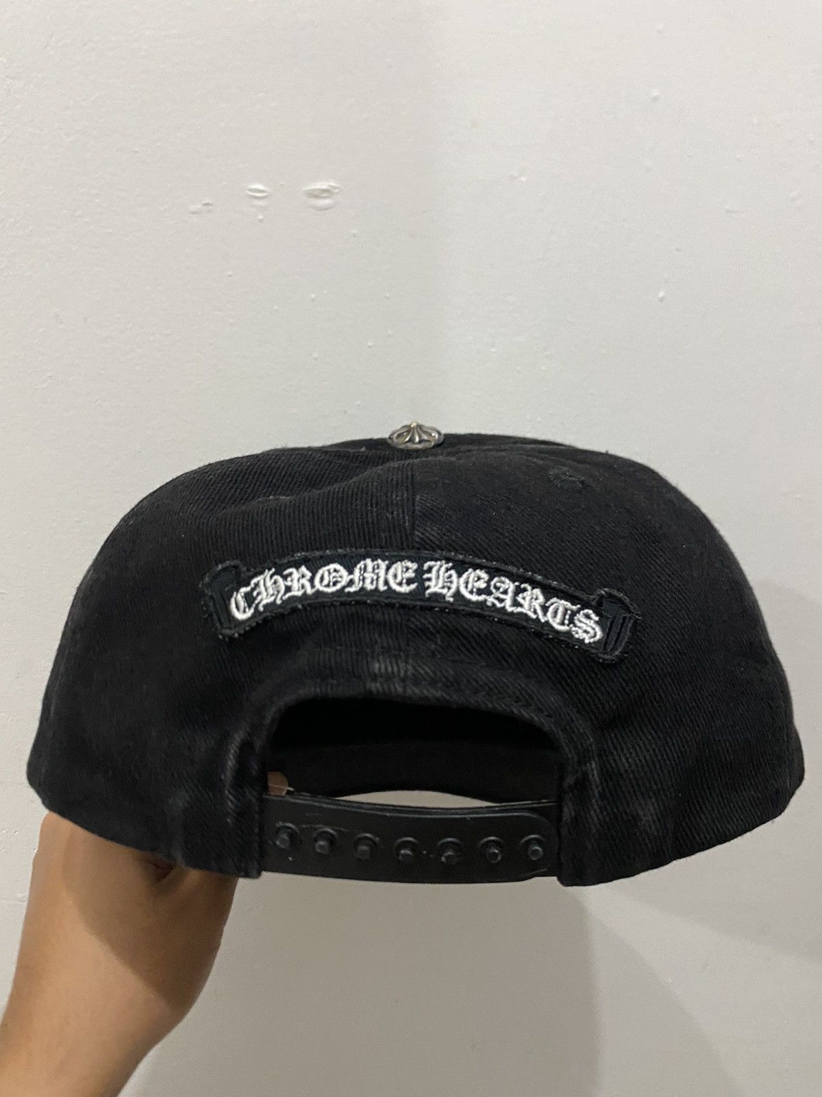 Chrome Hearts CHROME HEARTS FLORAL CROSS SNAPBACK Size ONE SIZE - 4 Thumbnail