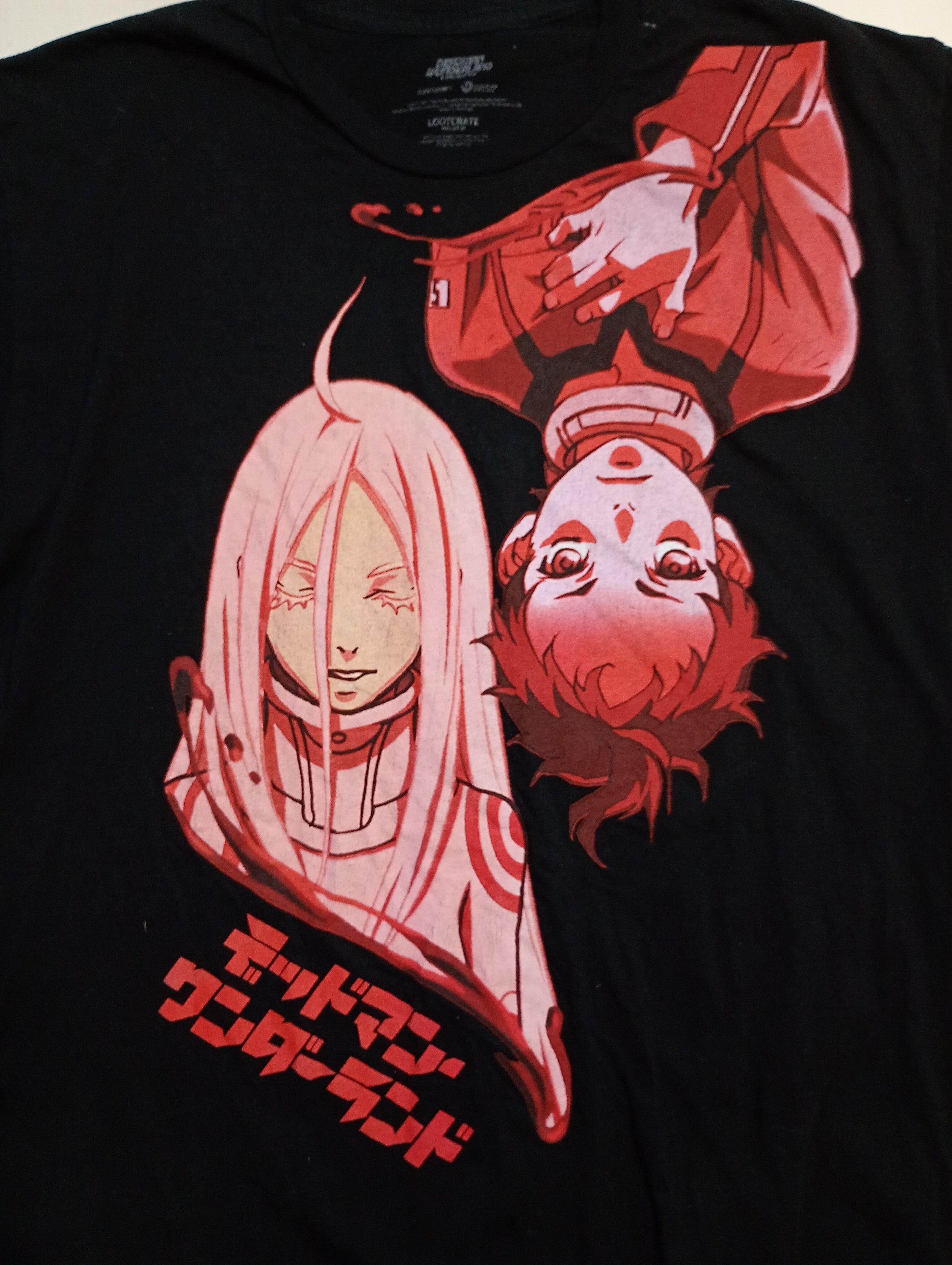 Anime × Cartoon Network × Vintage Deadman Wonderland Anime T-Shirt 2012 Size US L / EU 52-54 / 3 - 3 Thumbnail