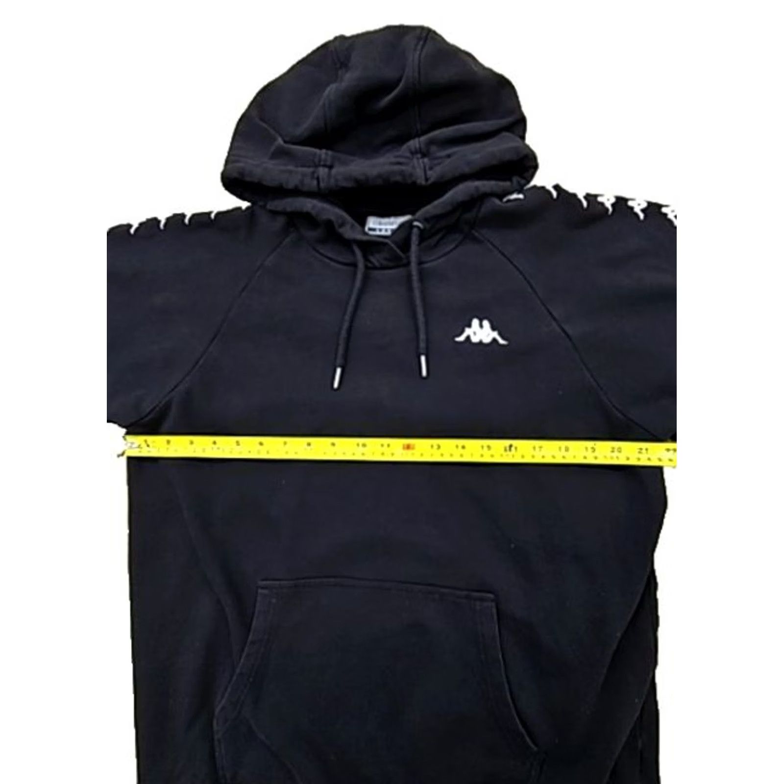 Kappa Kappa Men’s Black Pullover Hoodie Large Logo Year - Size US L / EU 52-54 / 3 - 2 Thumbnail