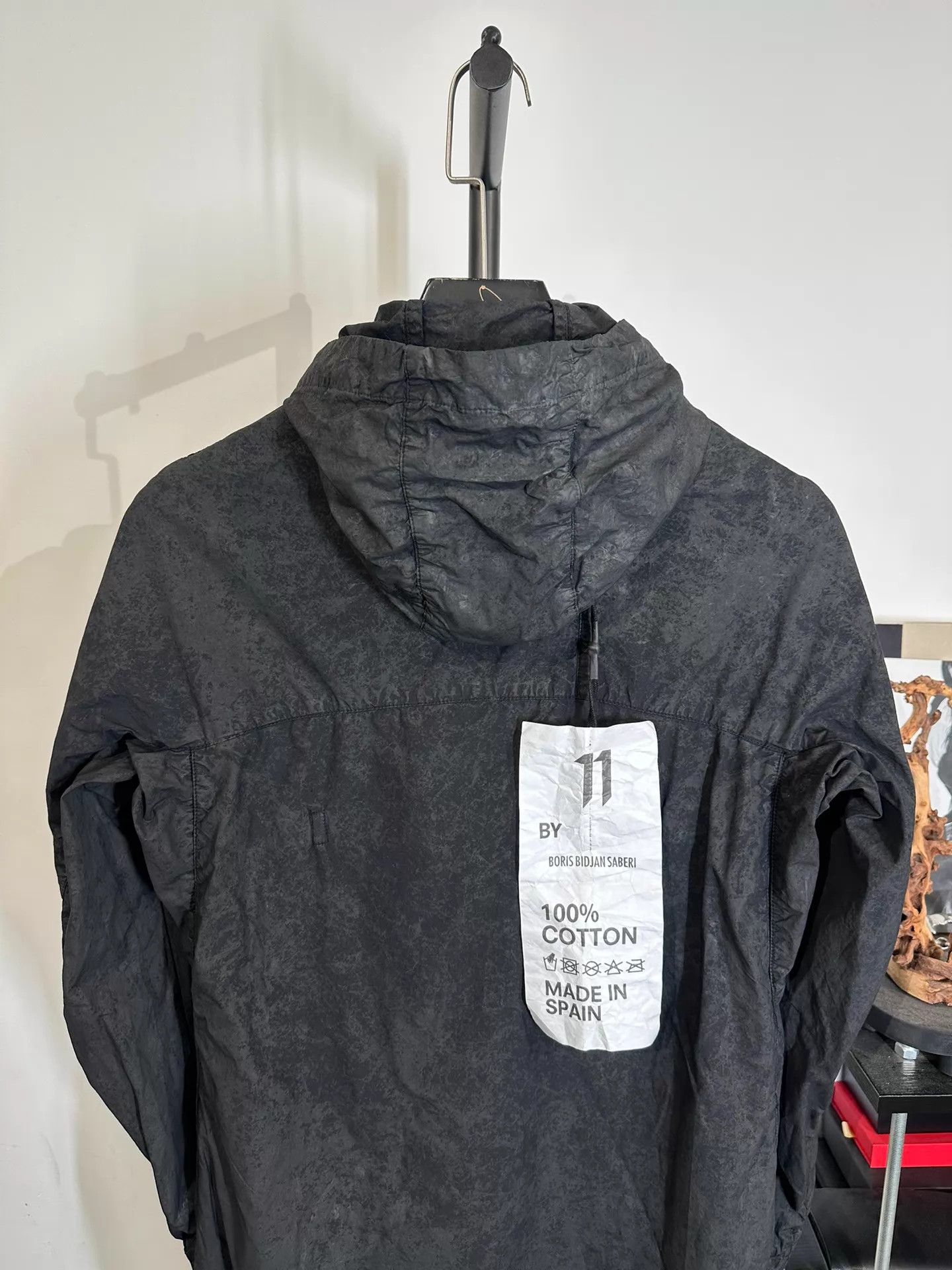 Boris Bidjan Saberi BBS 11by mid-length waxed coat S Size US S / EU 44-46 / 1 - 4 Thumbnail