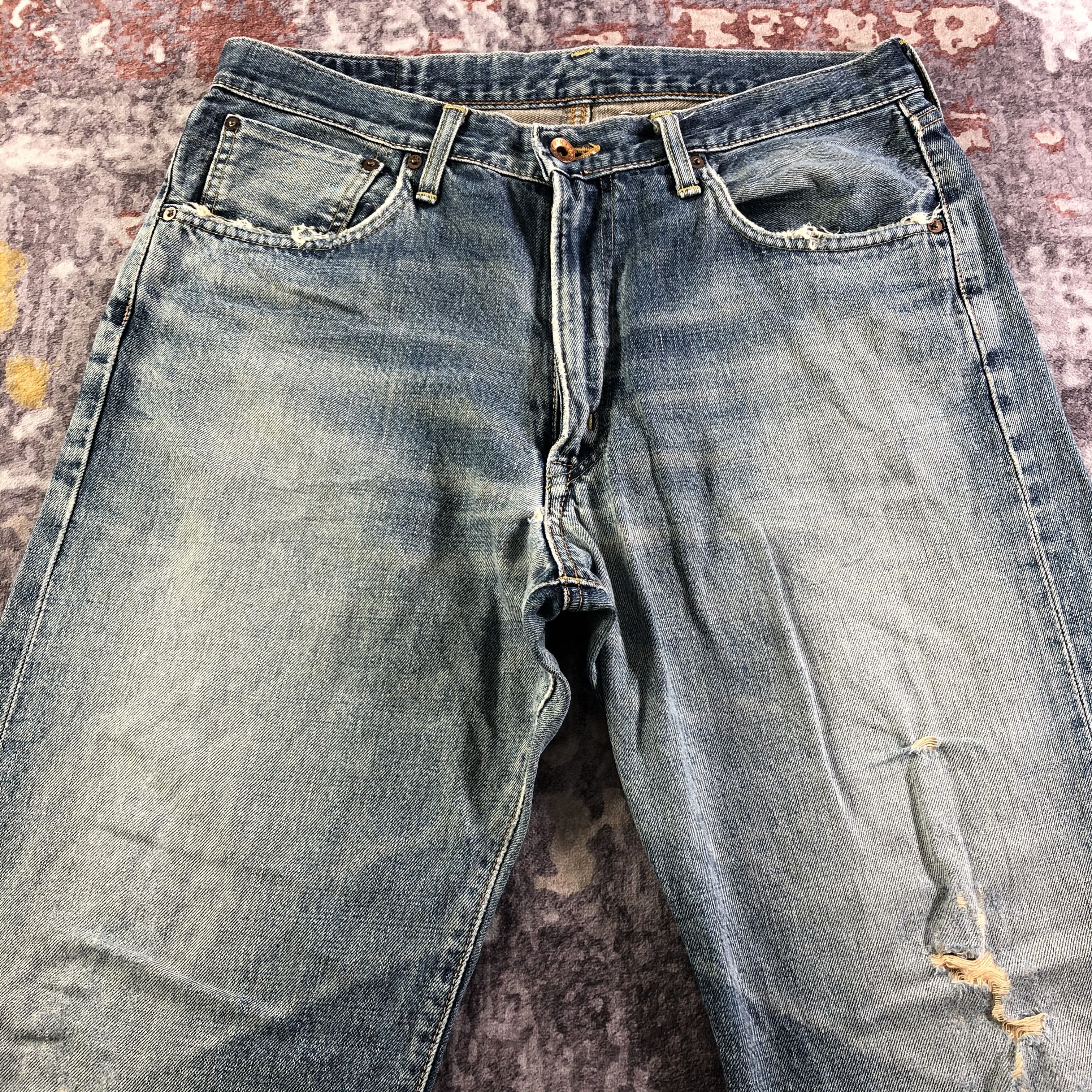 Edwin Vintage Edwin 505 Selvedge Jeans-JM3559 Size US 34 / EU 50 - 3 Thumbnail