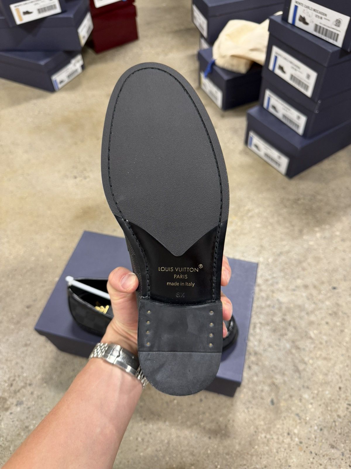 Louis Vuitton Louis Vuitton Damier Major Loafer NEW 1250$ Size US 7.5 / EU 40-41 - 7 Thumbnail