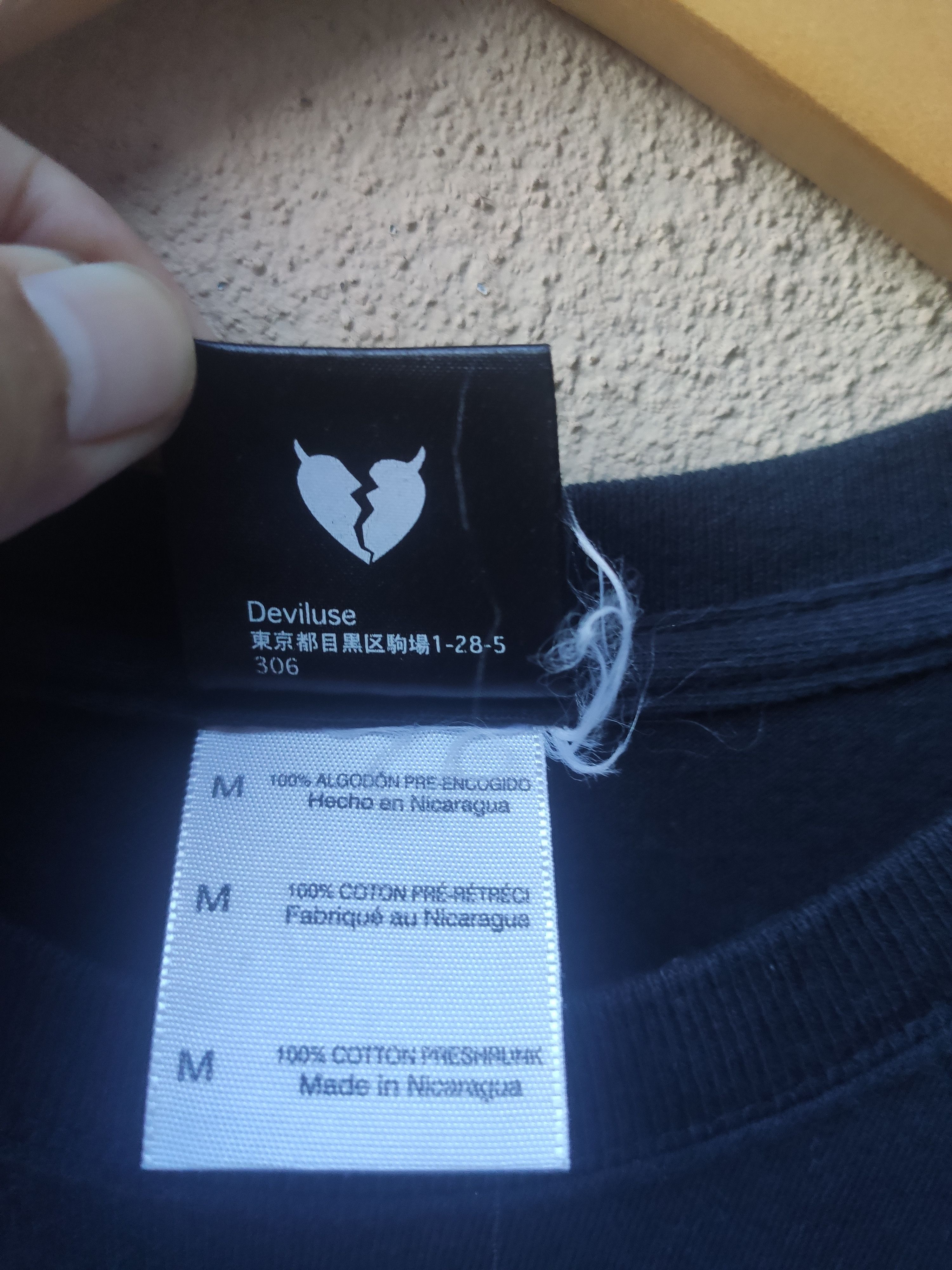 Japanese Brand Devil use t shirt Size US M / EU 48-50 / 2 - 4 Thumbnail